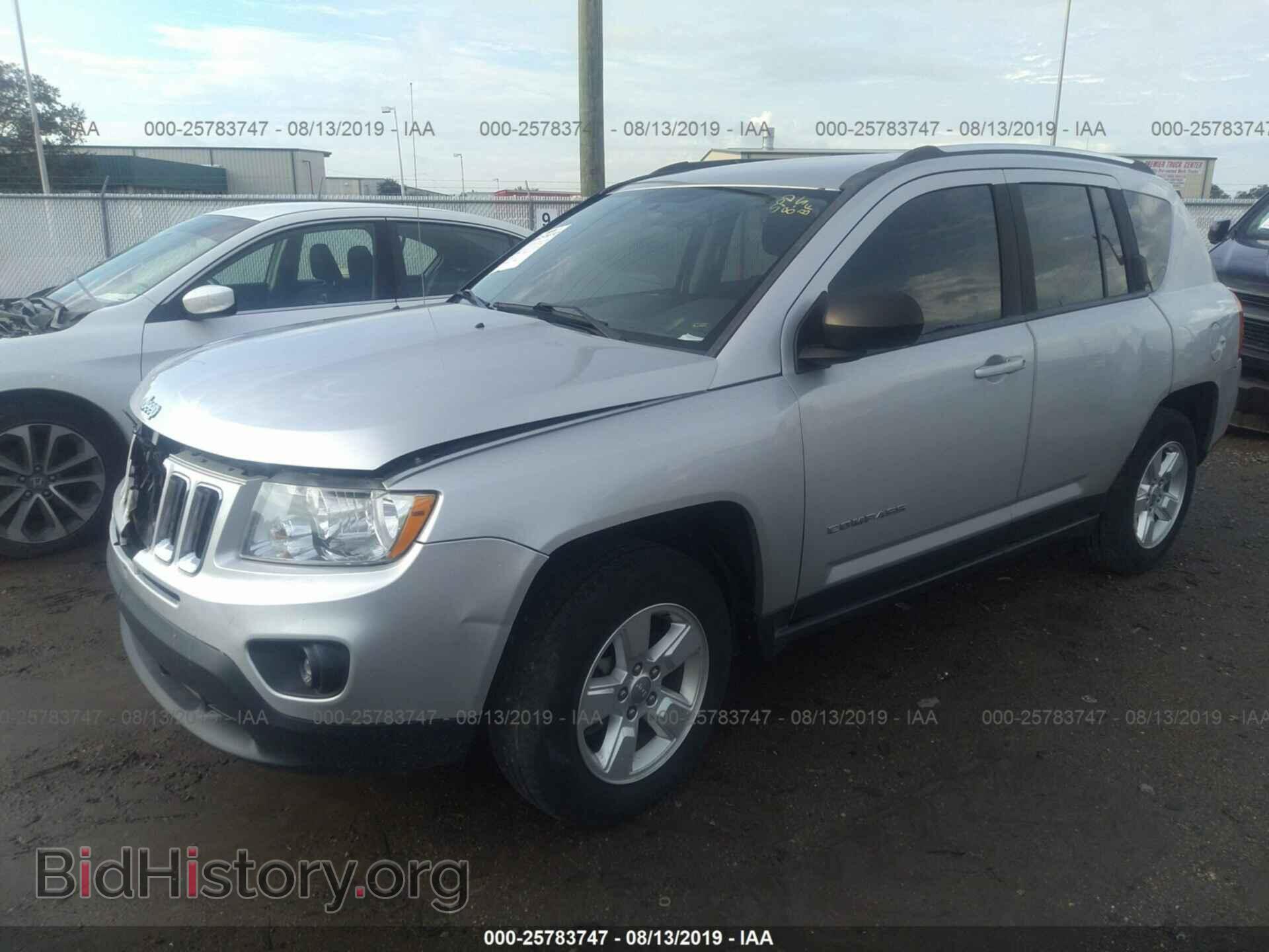 2013 JEEP COMPASS - VIN: 1C4NJCBAXDD272709 - Фото 2