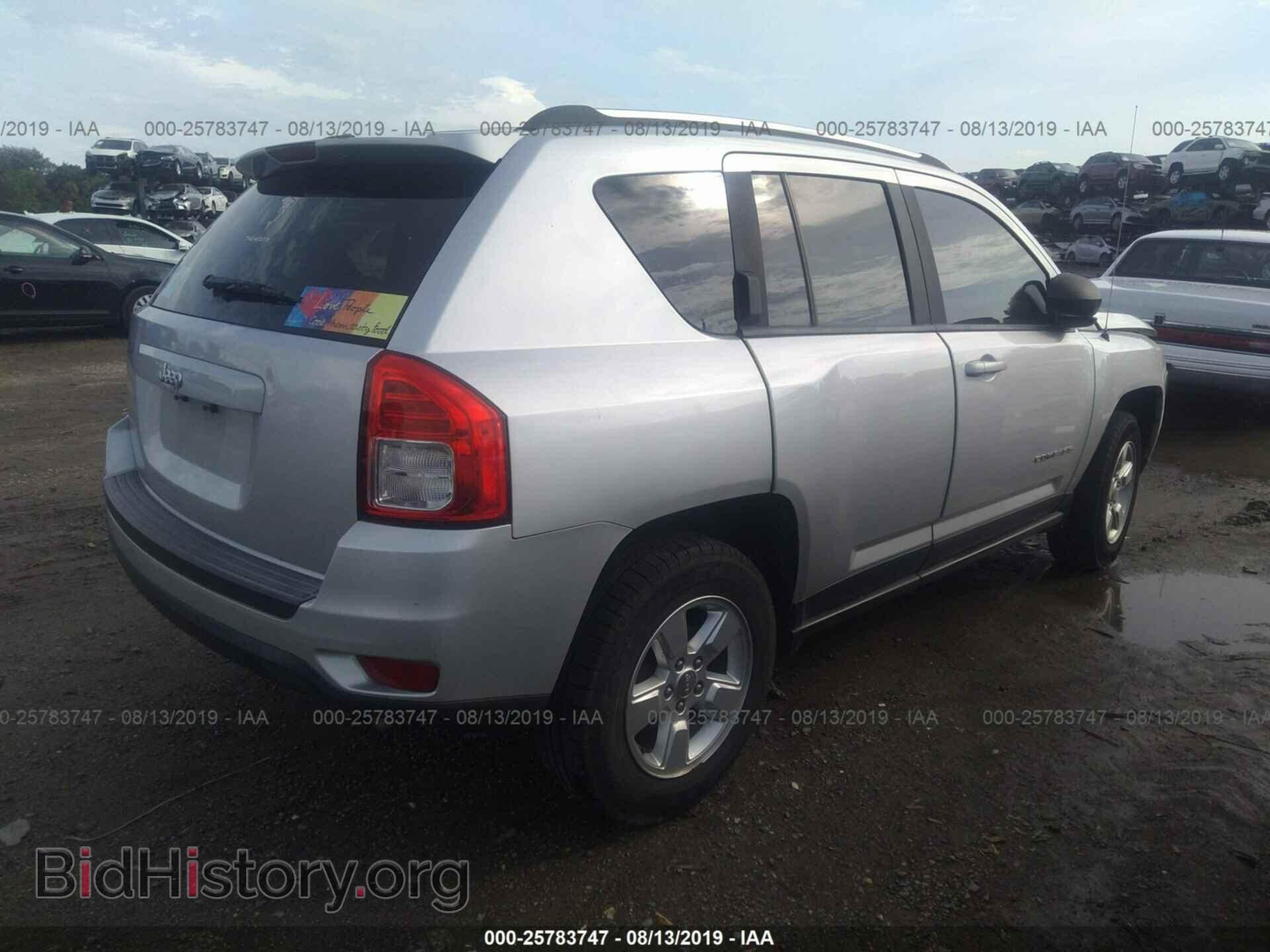2013 JEEP COMPASS - VIN: 1C4NJCBAXDD272709 - Фото 4