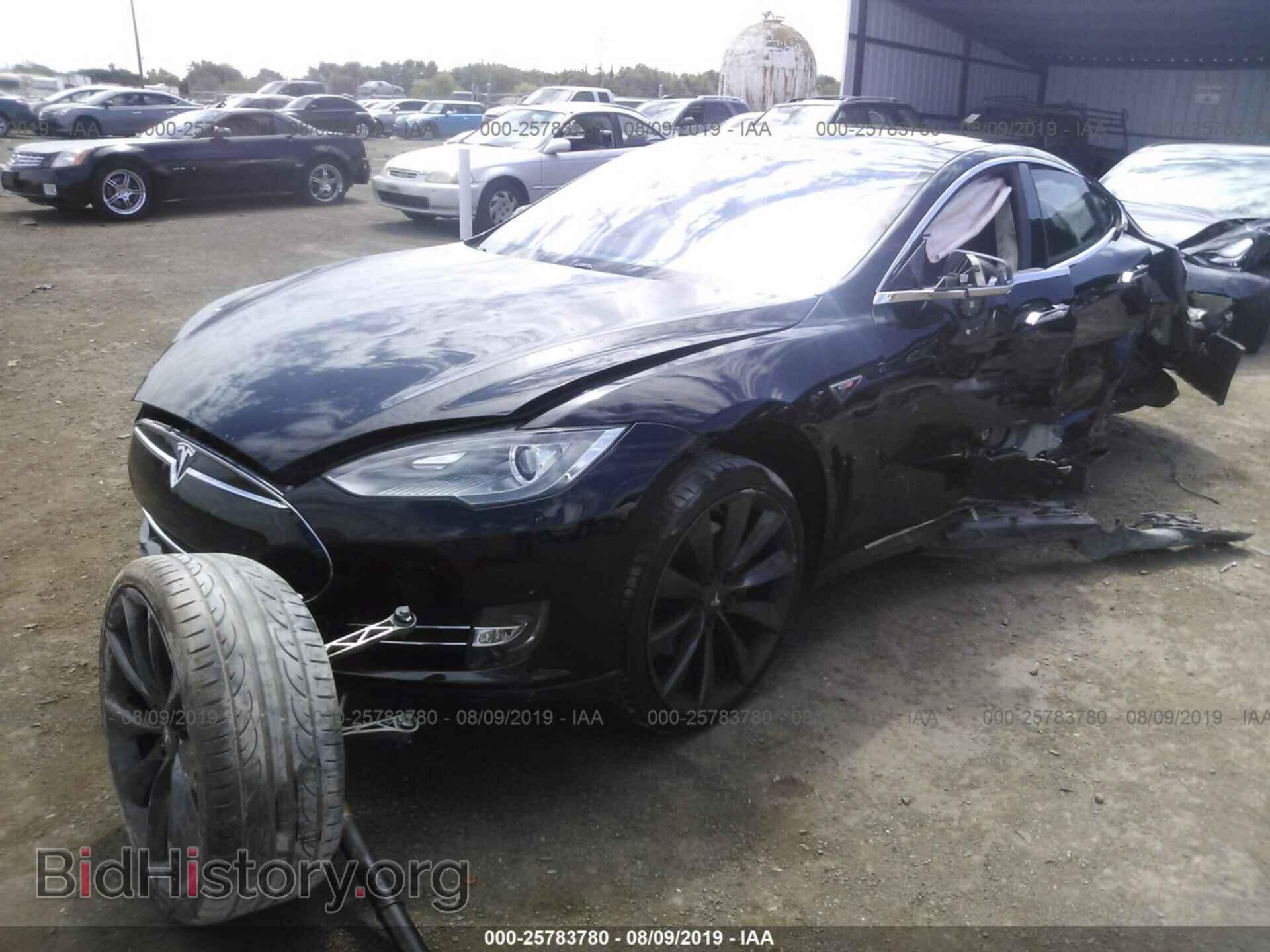 2013 TESLA MODEL S - VIN: 5YJSA1DP3DFP06521 - Фото 2