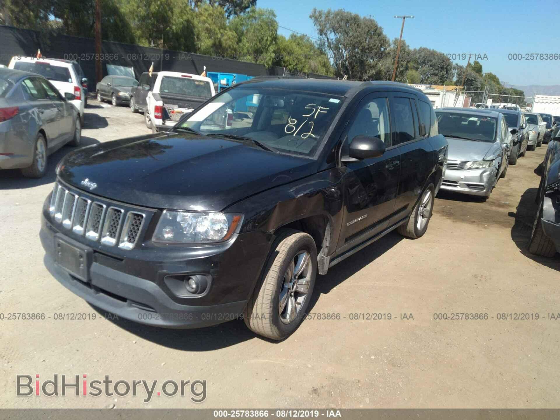 2014 JEEP COMPASS - VIN: 1C4NJCBA7ED602422 - Photo 2