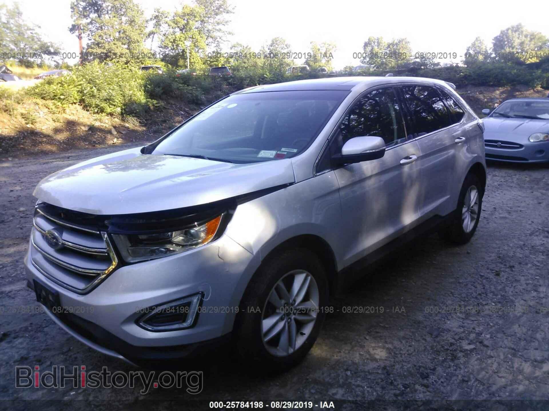 2015 FORD EDGE - VIN: 2FMTK4J97FBB68359 - Фото 2