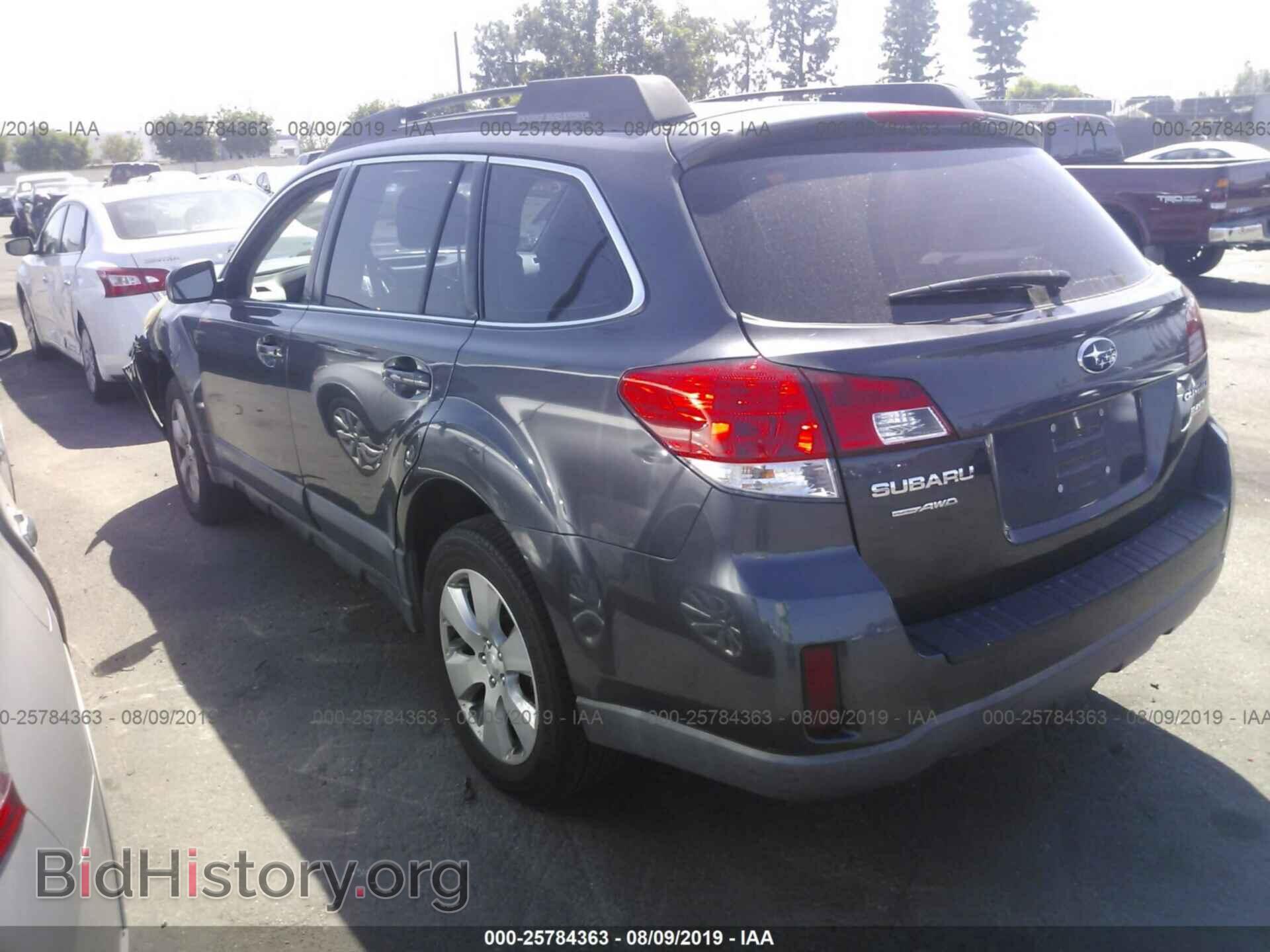 2012 SUBARU OUTBACK - VIN: 4S4BRBAC6C3204397 - Фото 3