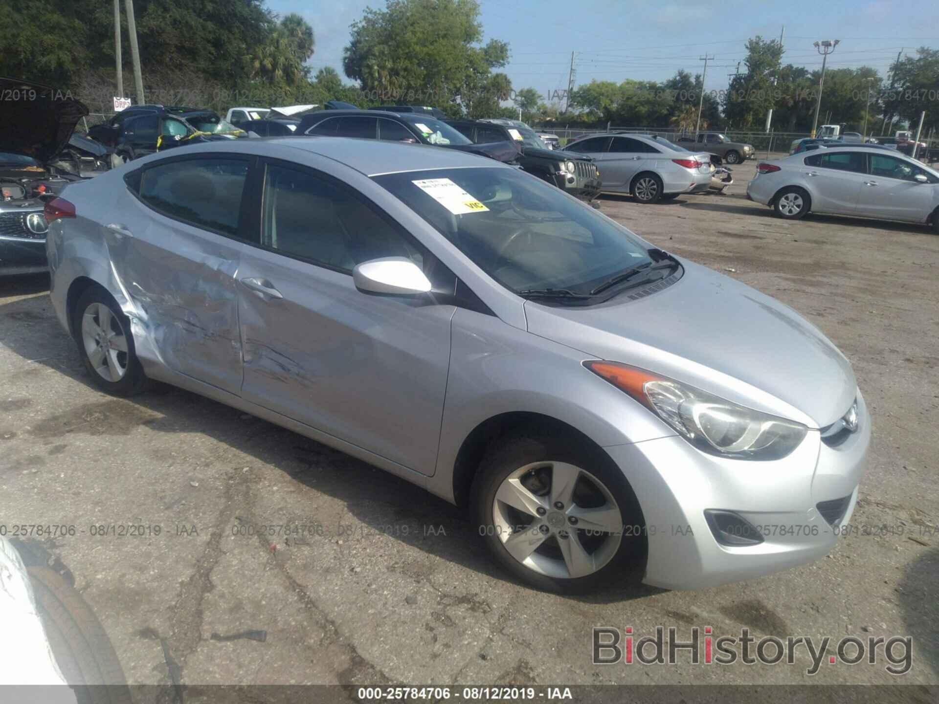 Photo KMHDH4AE3BU148792 - HYUNDAI ELANTRA 2011