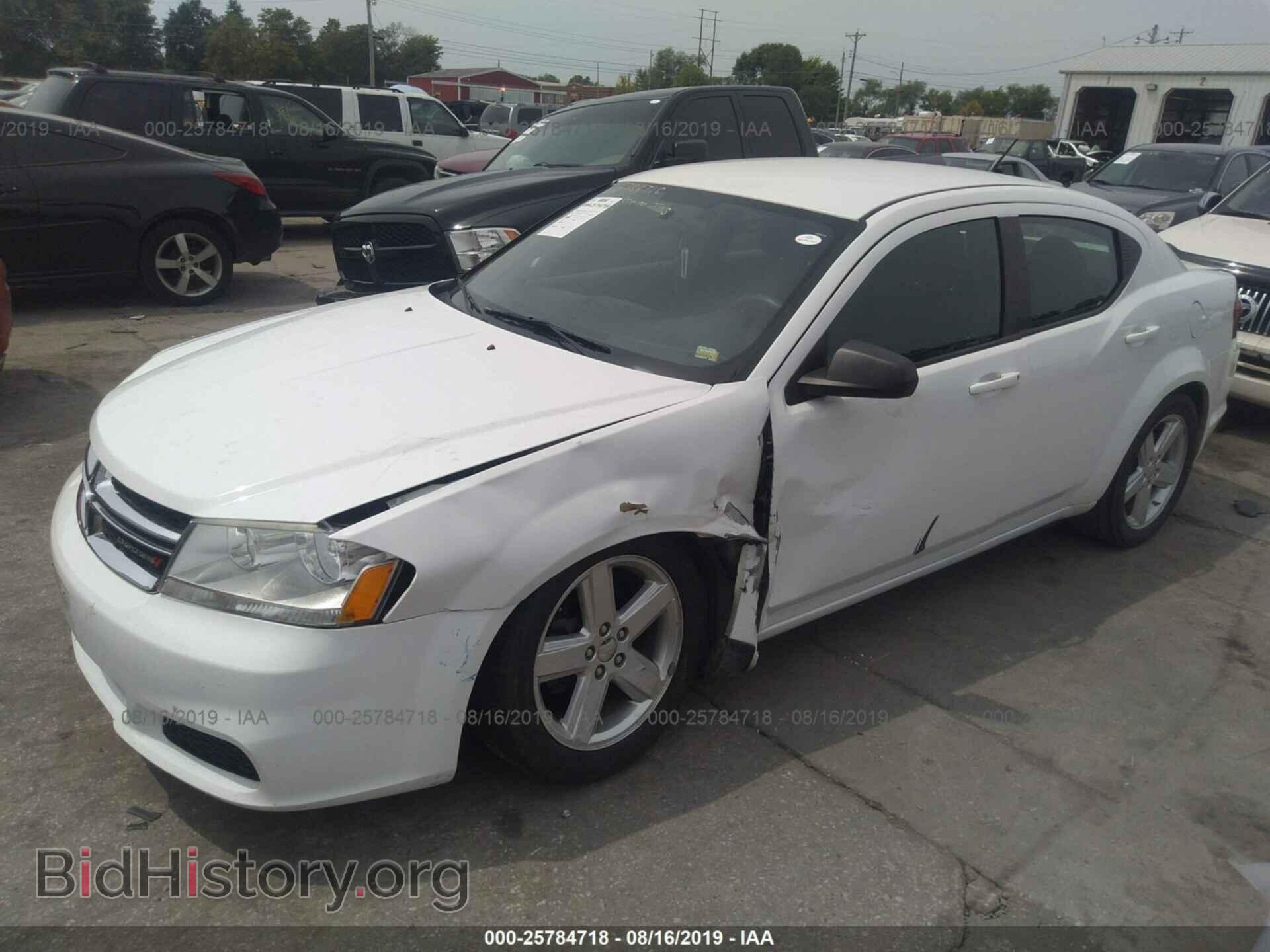 2013 DODGE AVENGER - VIN: 1C3CDZAB4DN681881 - Фото 2