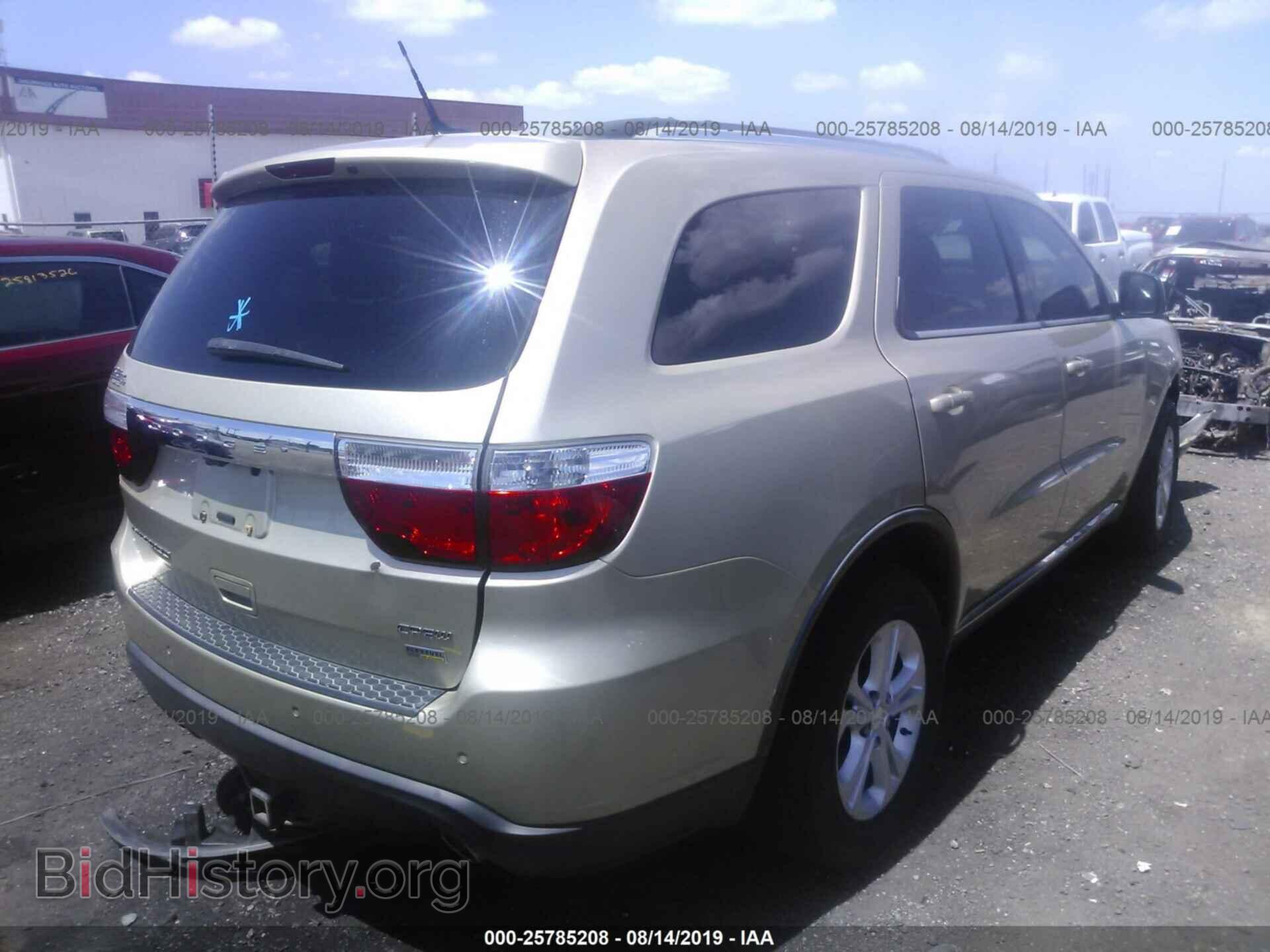 2012 DODGE DURANGO - VIN: 1C4RDHDG6CC118414 - Фото 4