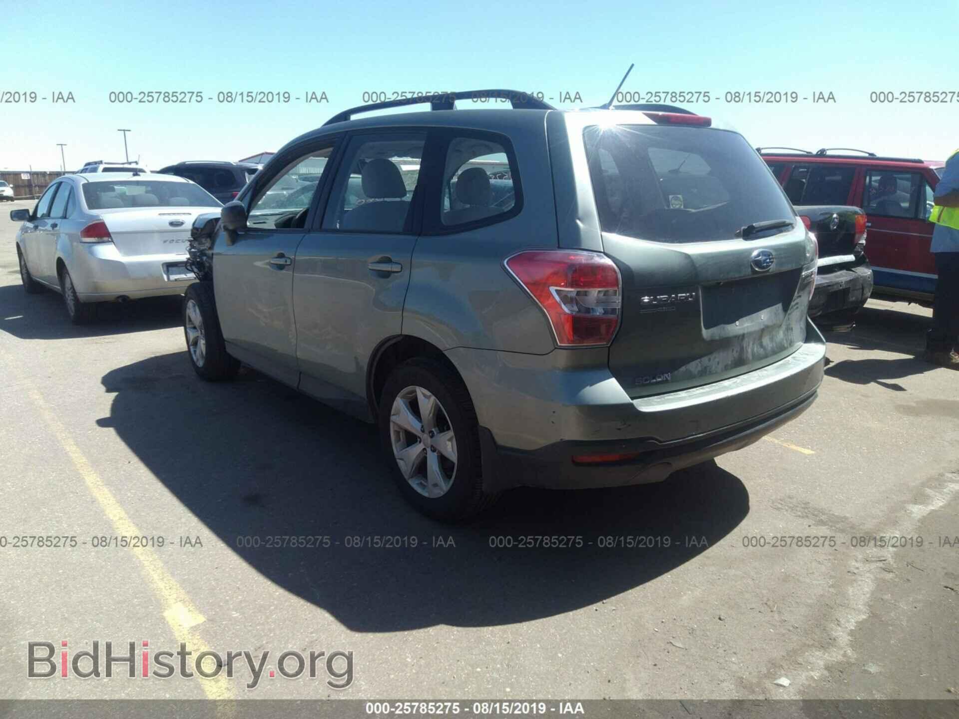 2015 SUBARU FORESTER - VIN: JF2SJABC8FH585067 - Фото 3