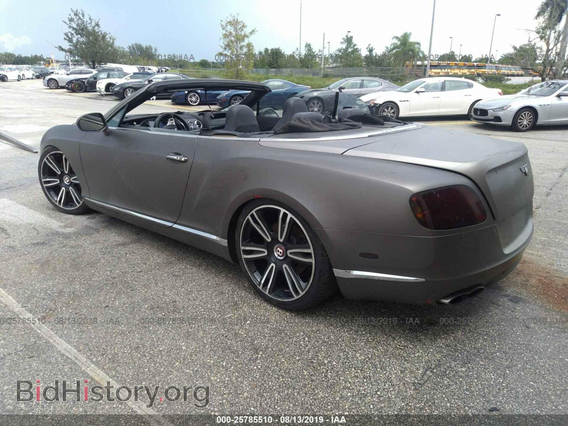 2013 BENTLEY CONTINENTAL - VIN: SCBGT3ZA2DC078970 - Фото 3