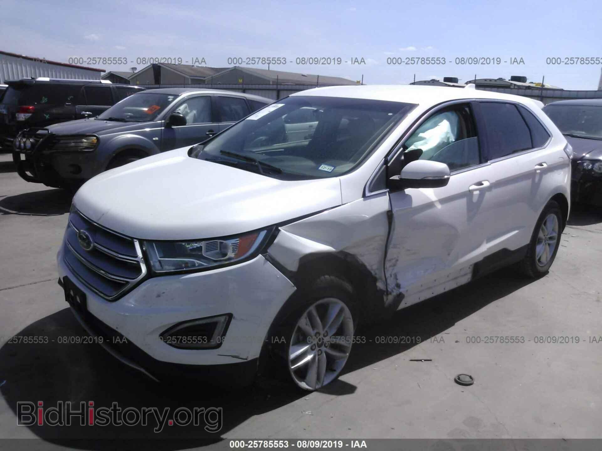 2016 FORD EDGE - VIN: 2FMPK4J87GBB23111 - Фото 2