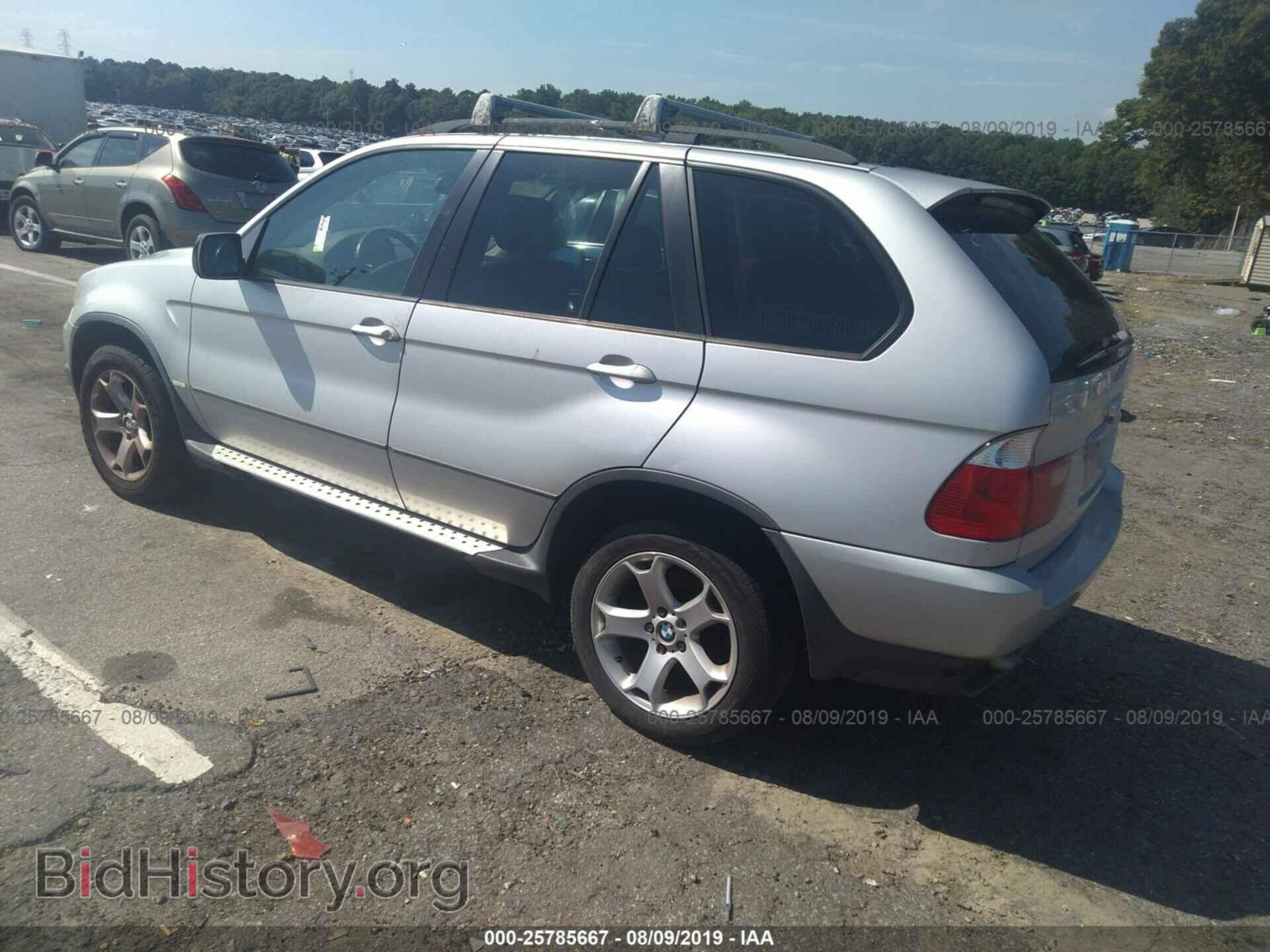 2005 BMW X5 - VIN: 5UXFA13555LB09632 - Фото 3