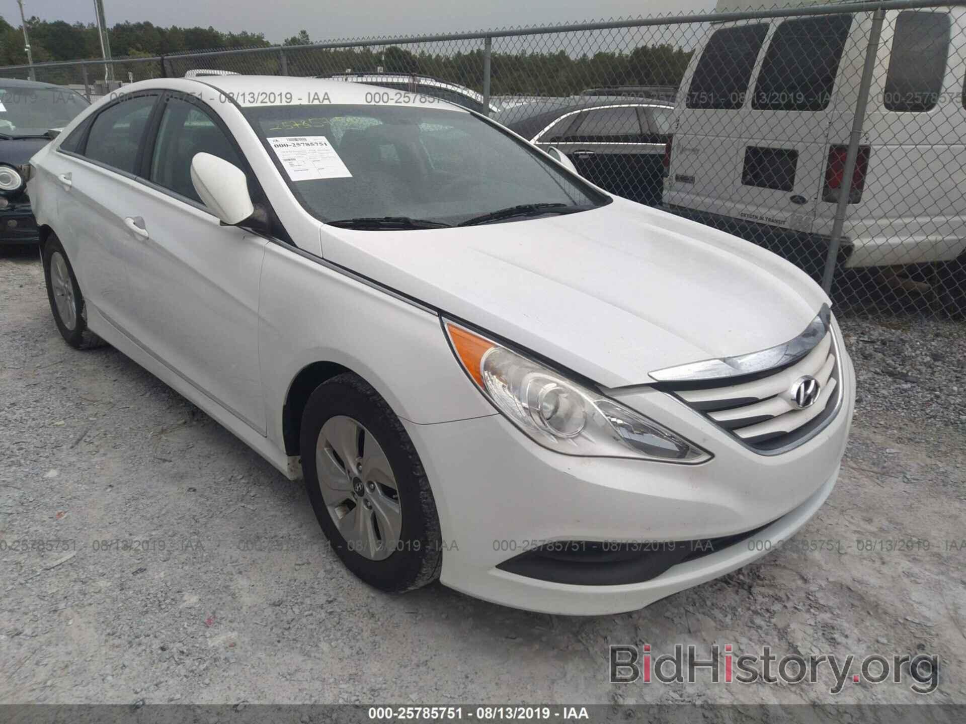 Photo 5NPEB4AC5EH821427 - HYUNDAI SONATA 2014