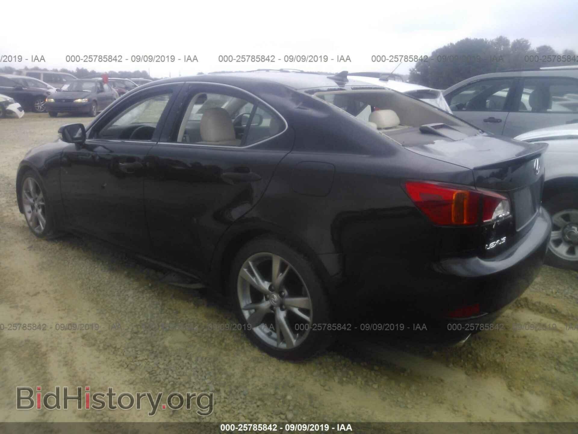 2009 LEXUS IS - VIN: JTHBK262595093782 - Фото 3