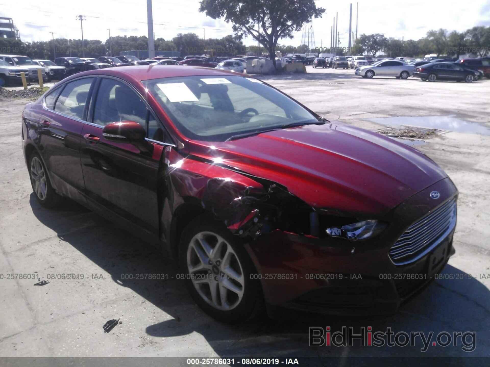 Photo 3FA6P0H71ER319699 - FORD FUSION 2014