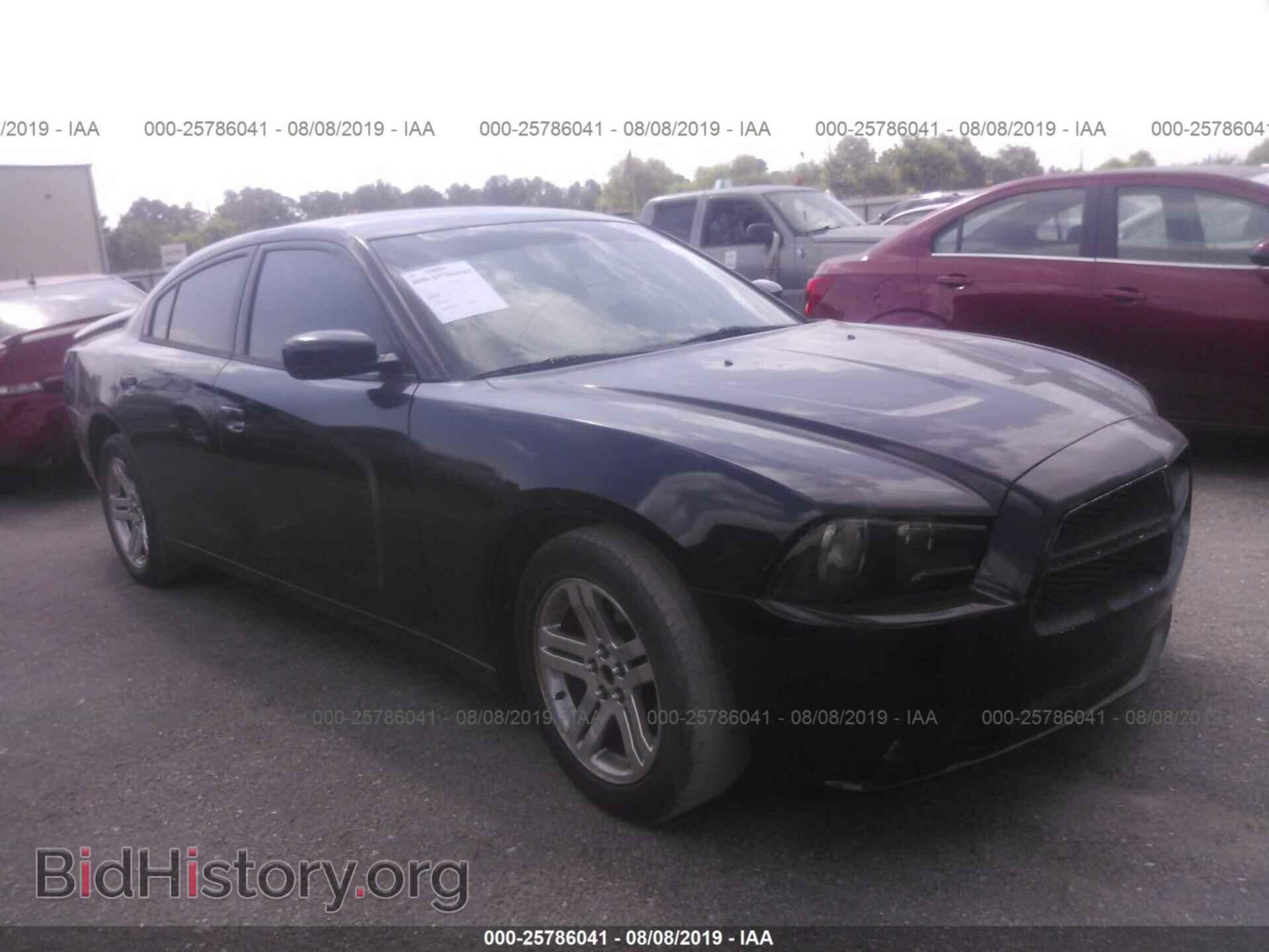 Photo 2C3CDXBGXCH218522 - DODGE CHARGER 2012