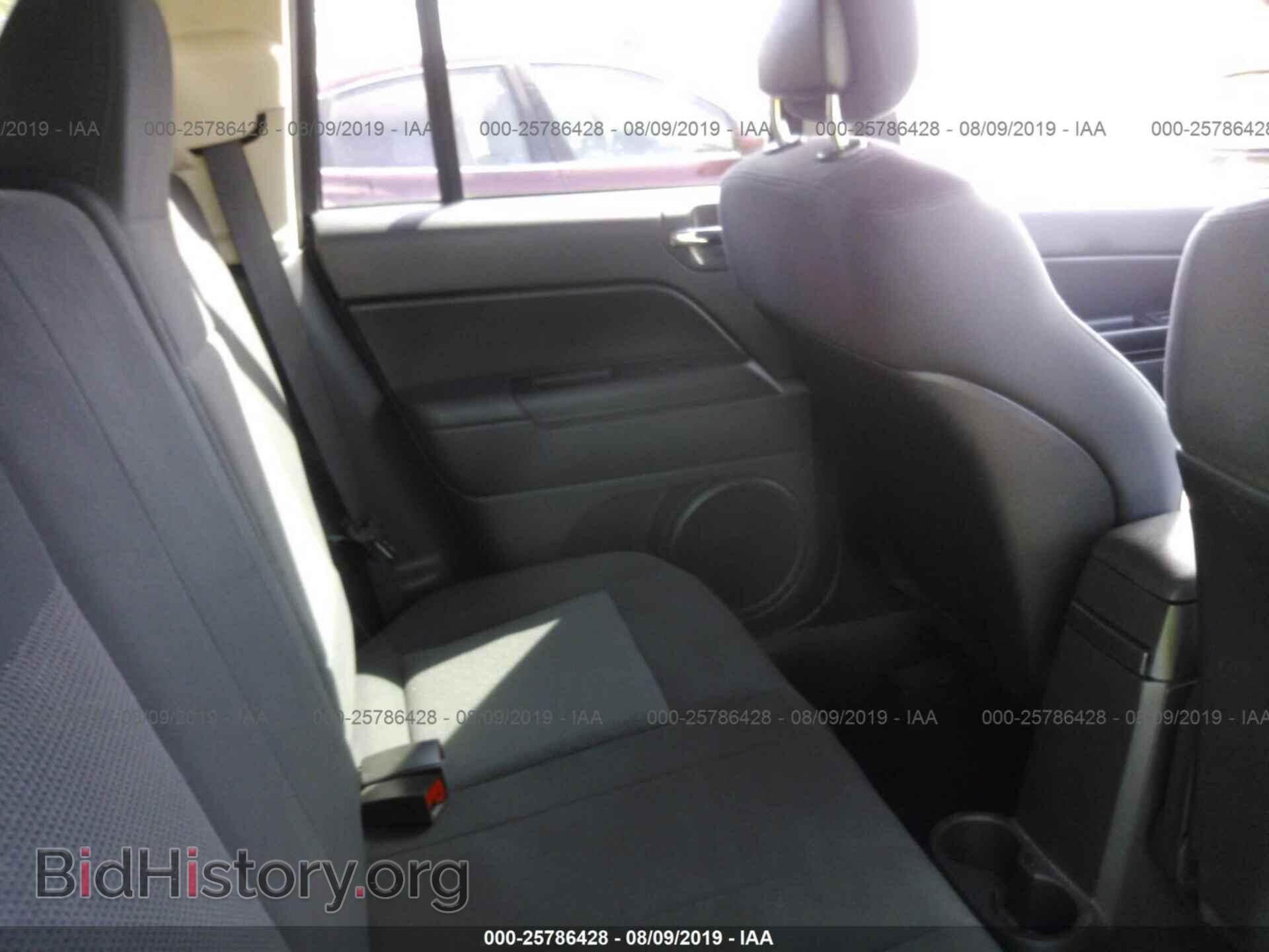 2012 JEEP COMPASS - VIN: 1C4NJCEB9CD685319 - Фото 8