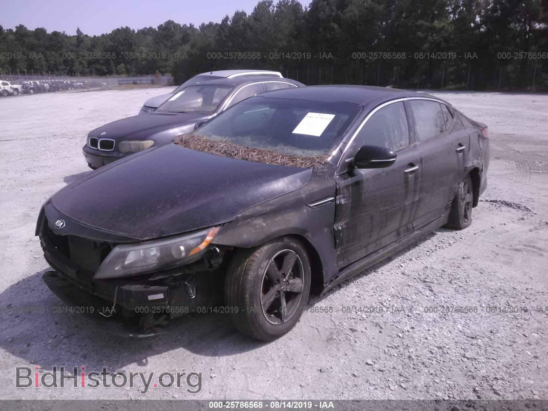 2014 KIA OPTIMA - VIN: 5XXGM4A73EG301373 - Фото 2