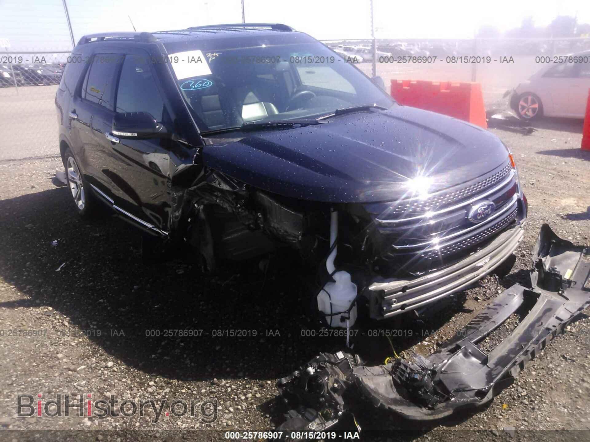Photo 1FM5K7F83EGB07236 - FORD EXPLORER 2014