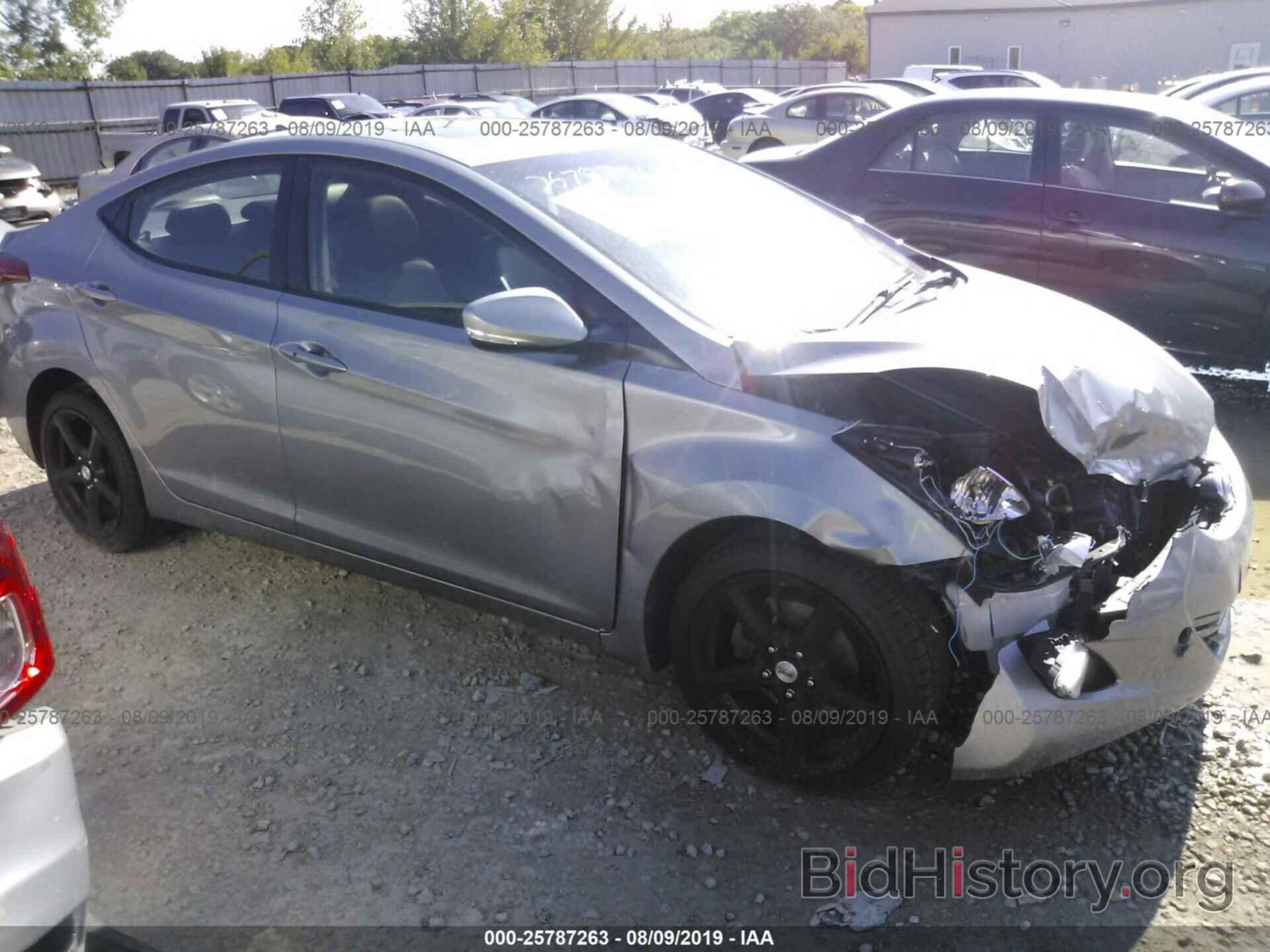 Фотография KMHDH4AE3CU477526 - HYUNDAI ELANTRA 2012