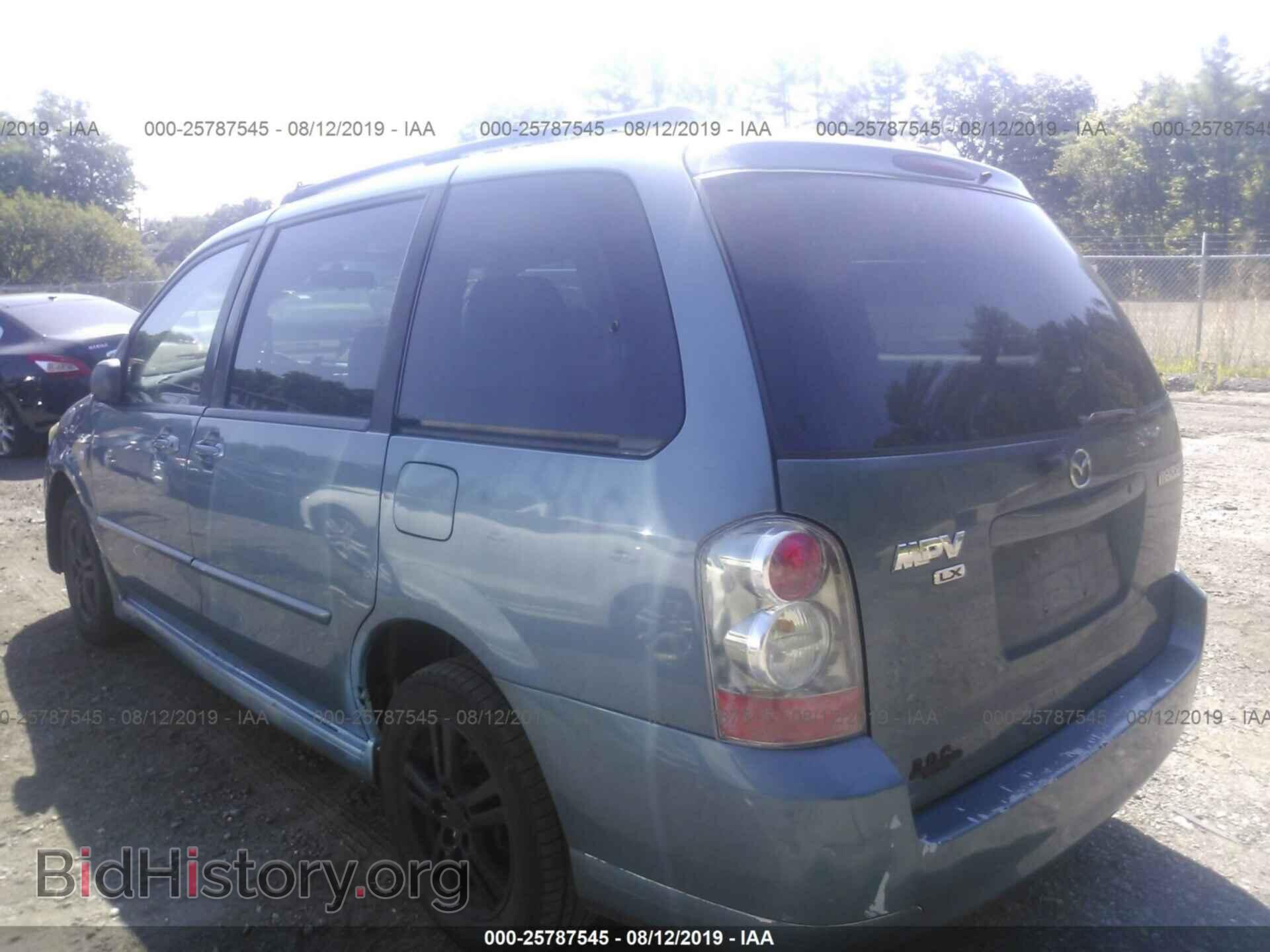 2004 MAZDA MPV - VIN: JM3LW28A040519616 - Фото 3