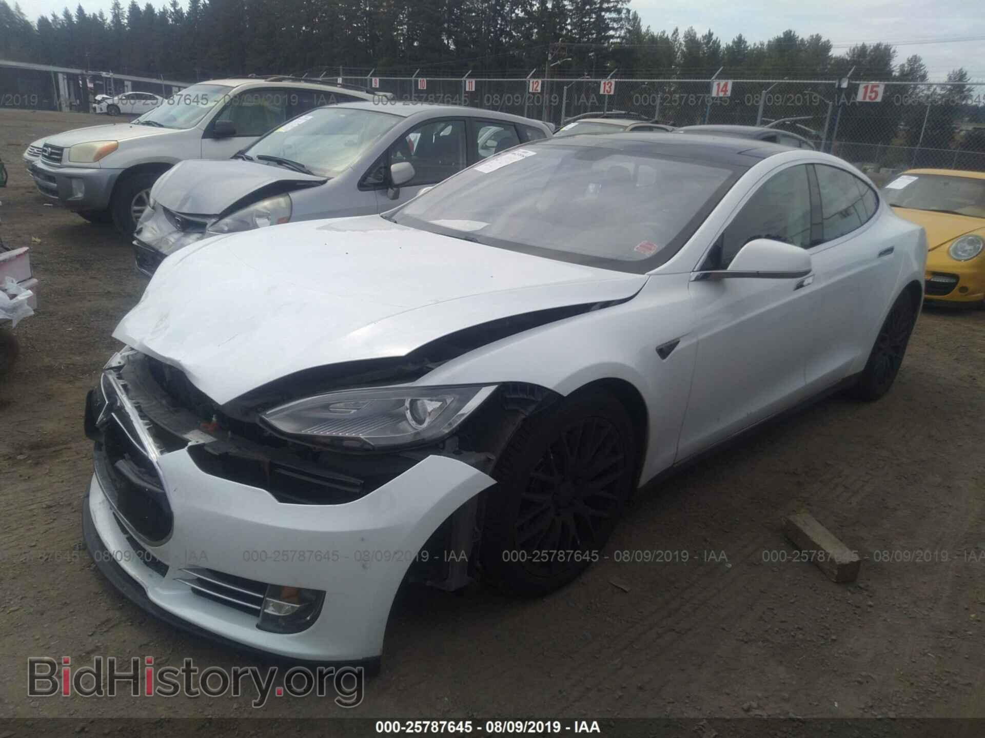 2012 TESLA MODEL S - VIN: 5YJSA1DP2CFS00855 - Photo 2