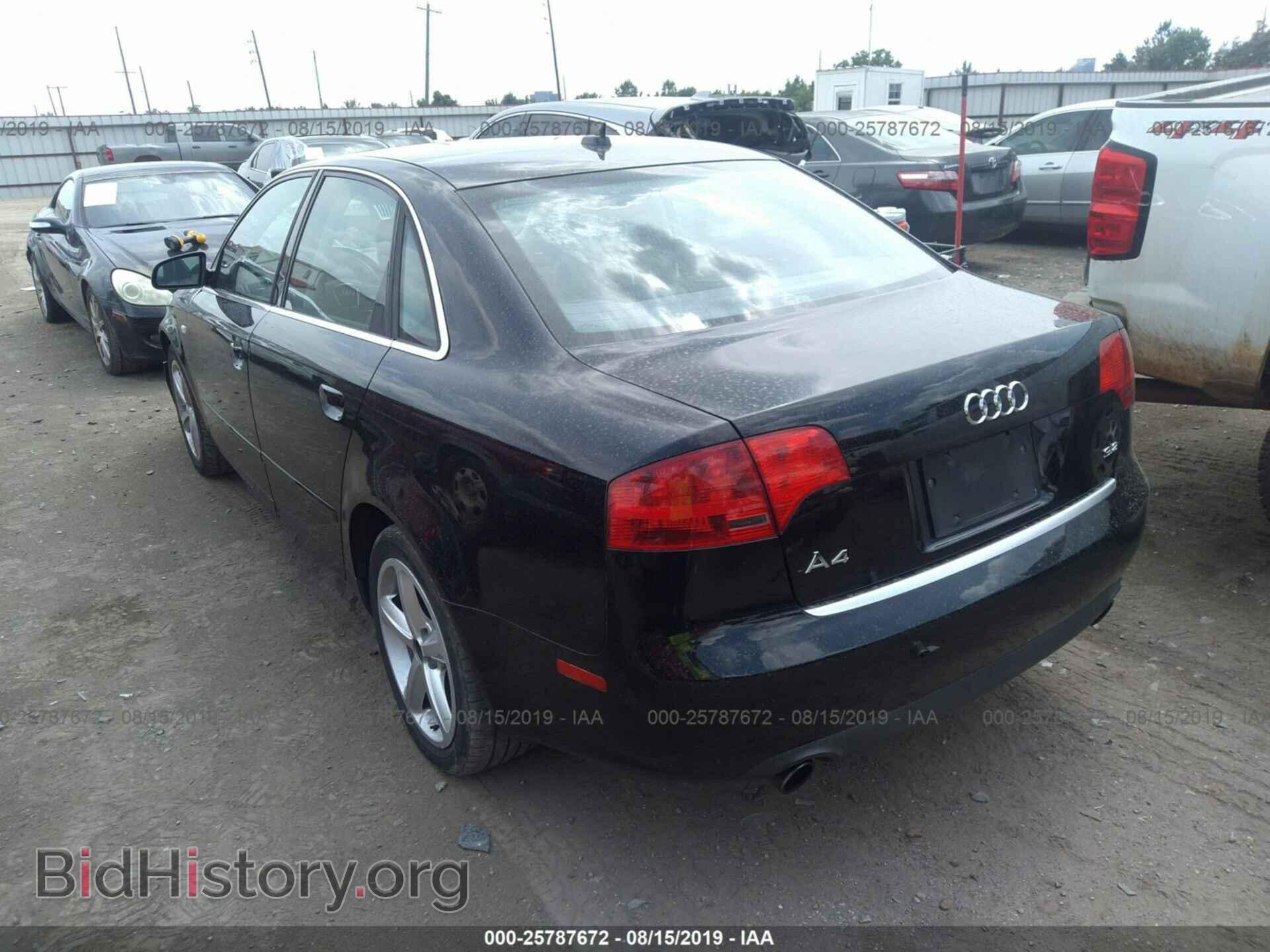 2007 AUDI A4 - VIN: WAUAH78E07A009403 - Фото 3