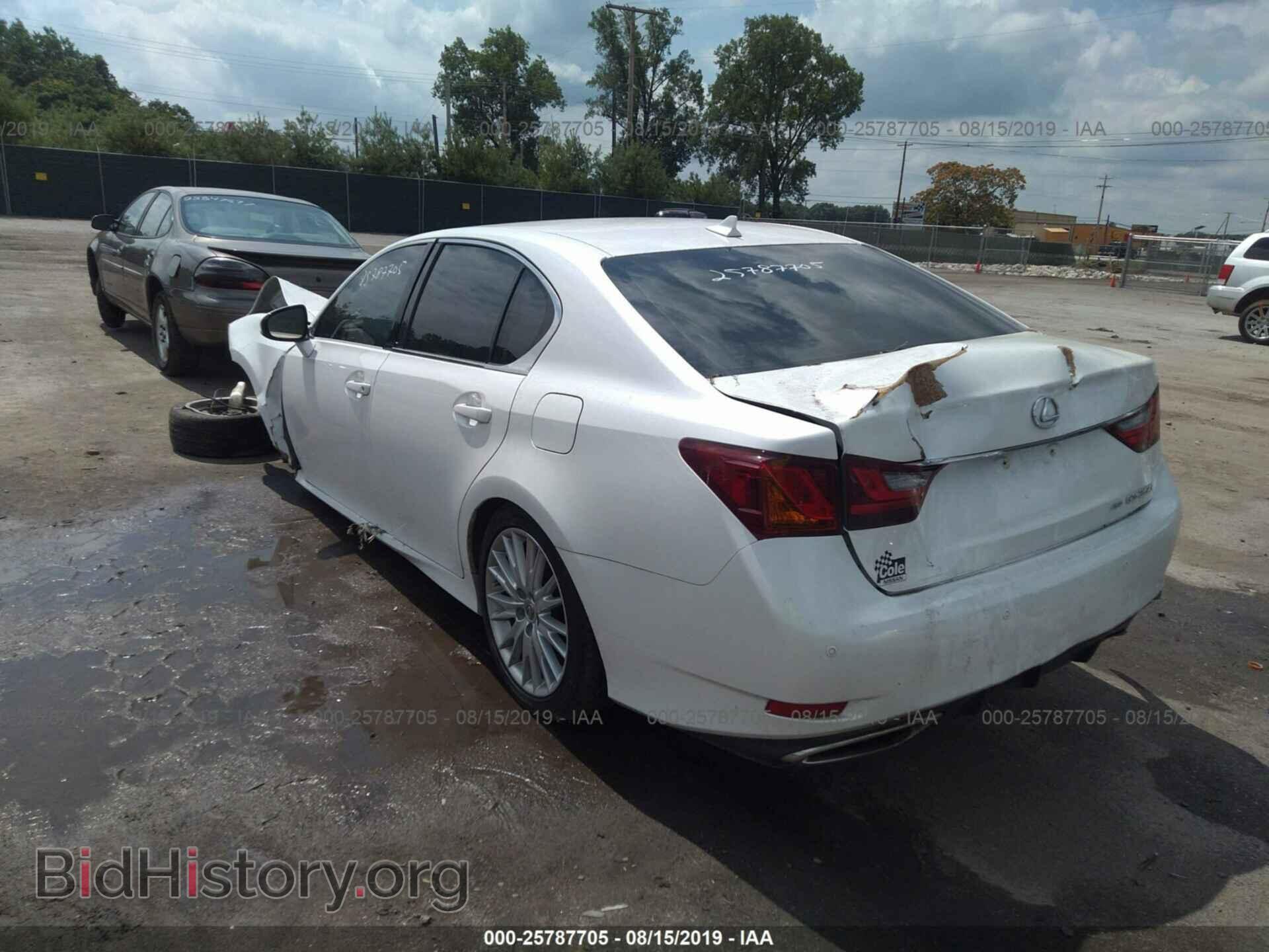 2013 LEXUS GS - VIN: JTHCE1BL4D5001624 - Фото 3