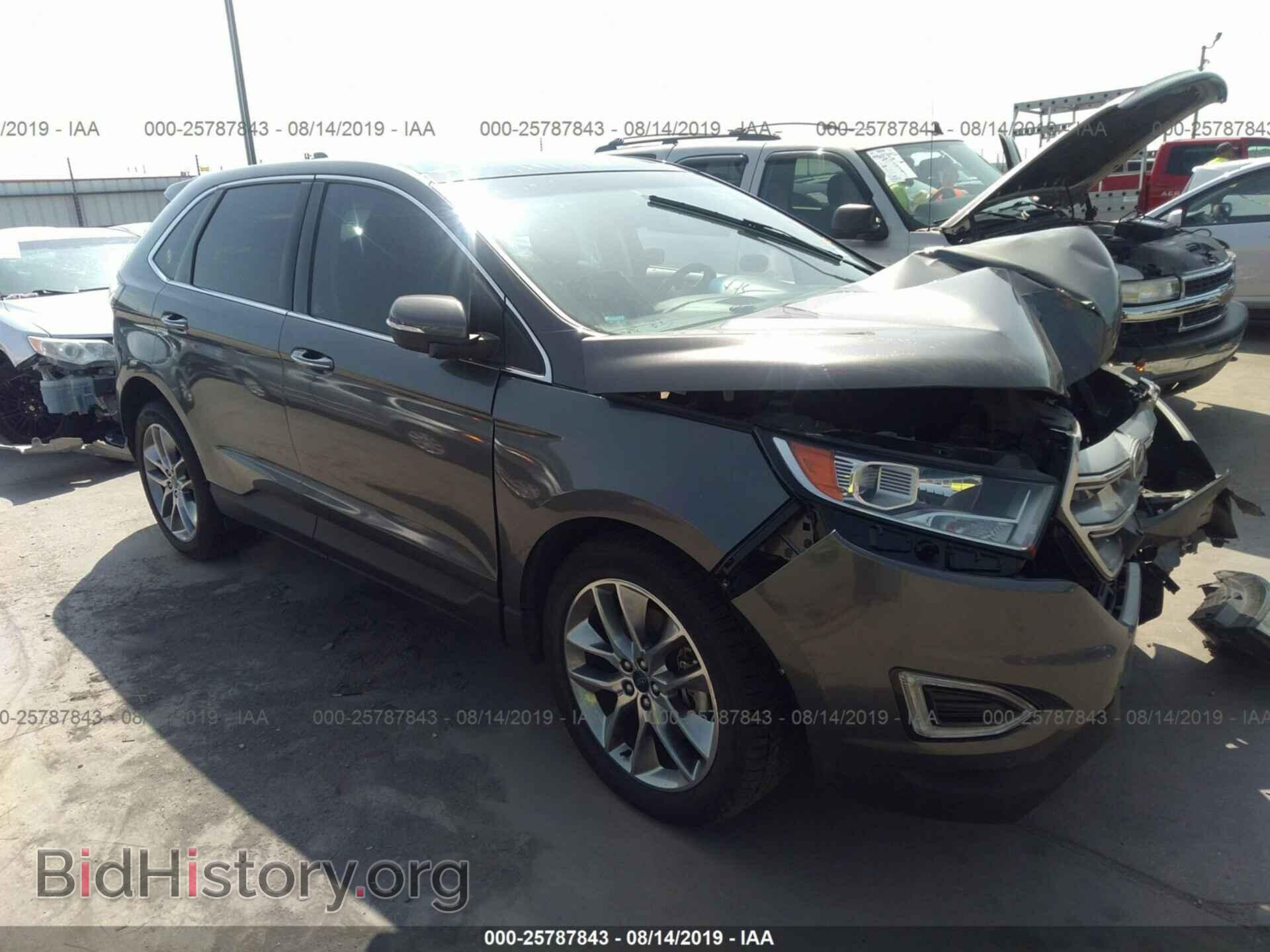 Фотография 2FMPK4K86FBB80882 - FORD EDGE 2015