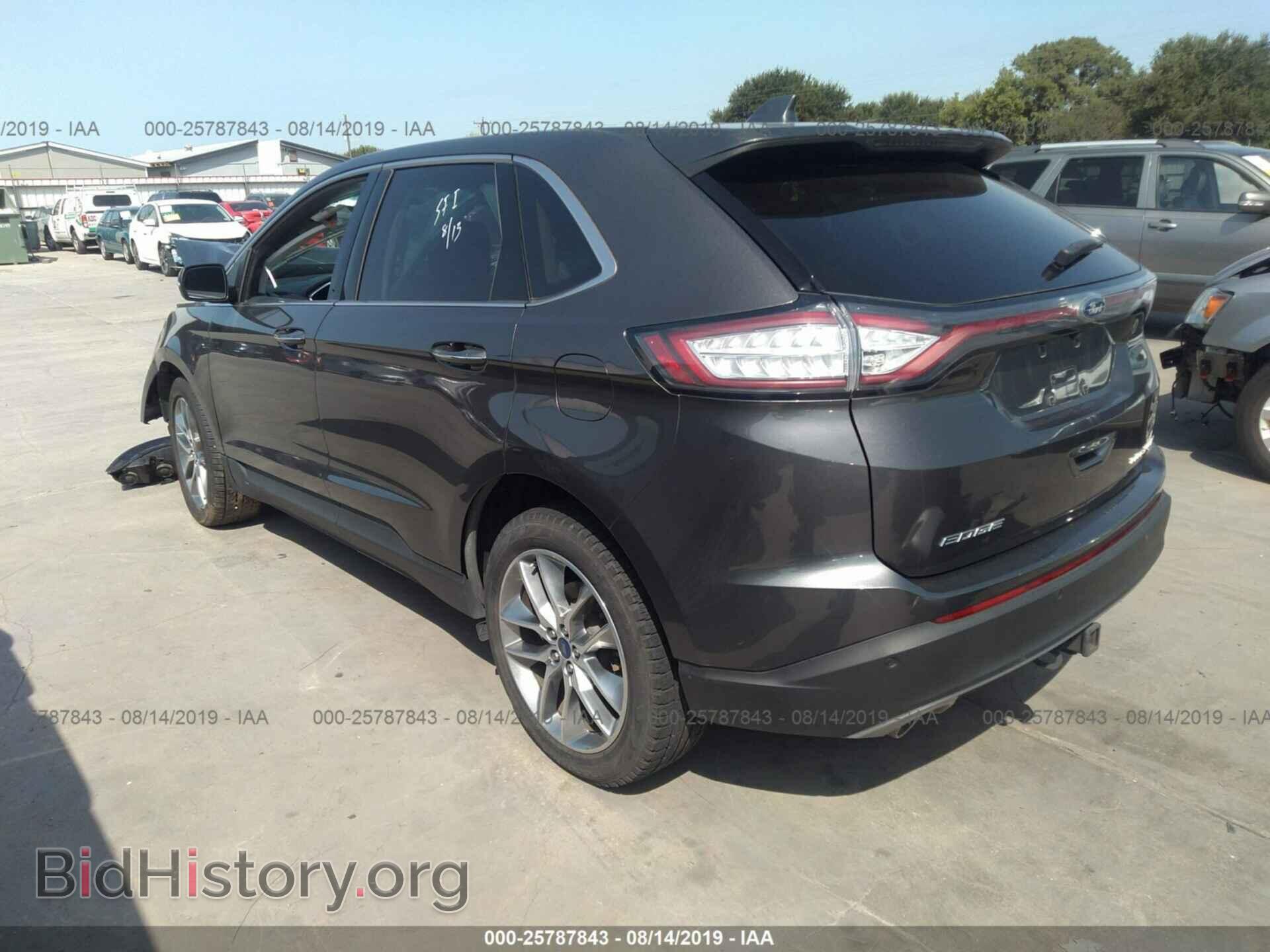 2015 FORD EDGE - VIN: 2FMPK4K86FBB80882 - Фото 3