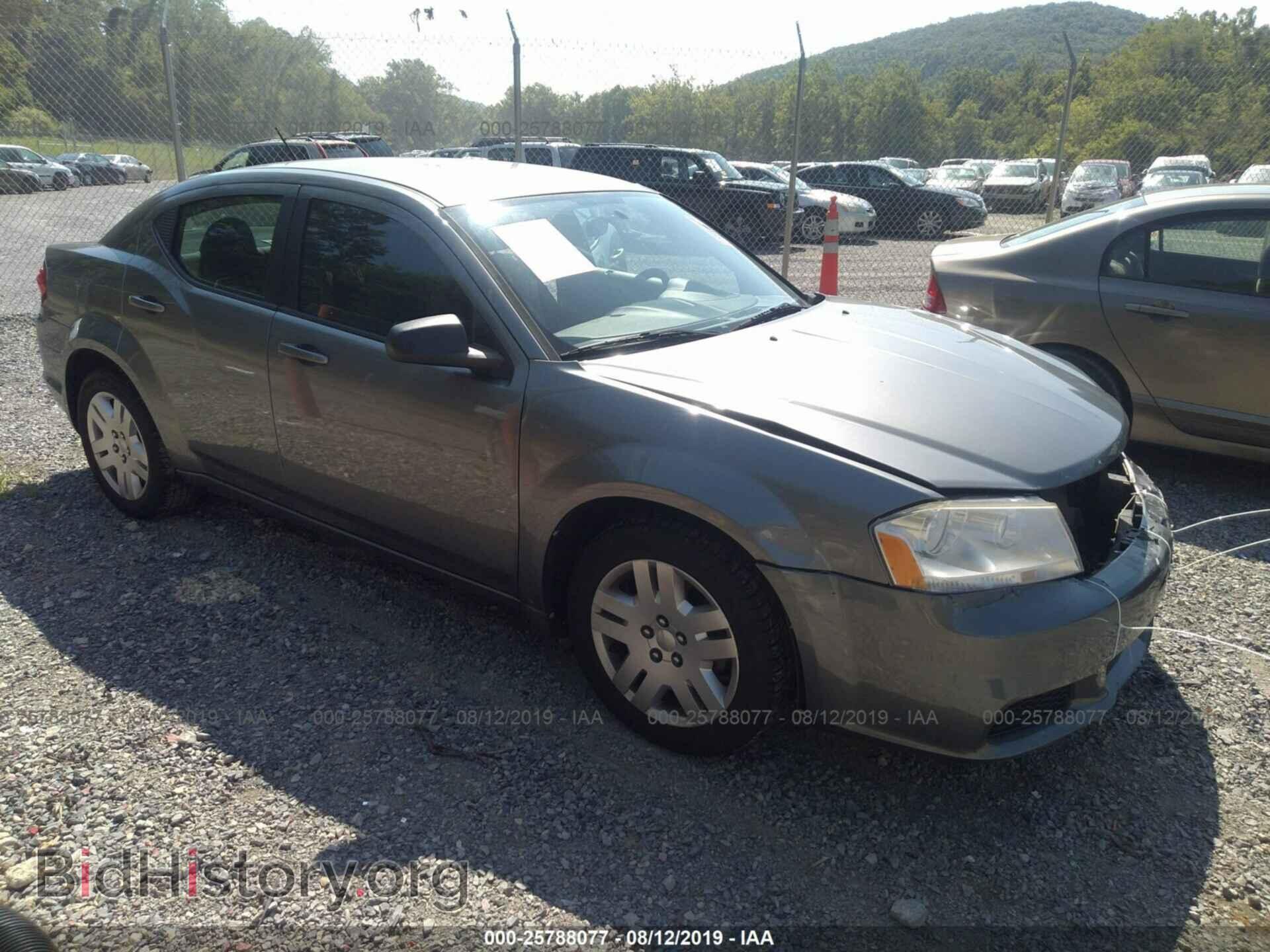 Photo 1C3CDZAB1CN110976 - DODGE AVENGER 2012