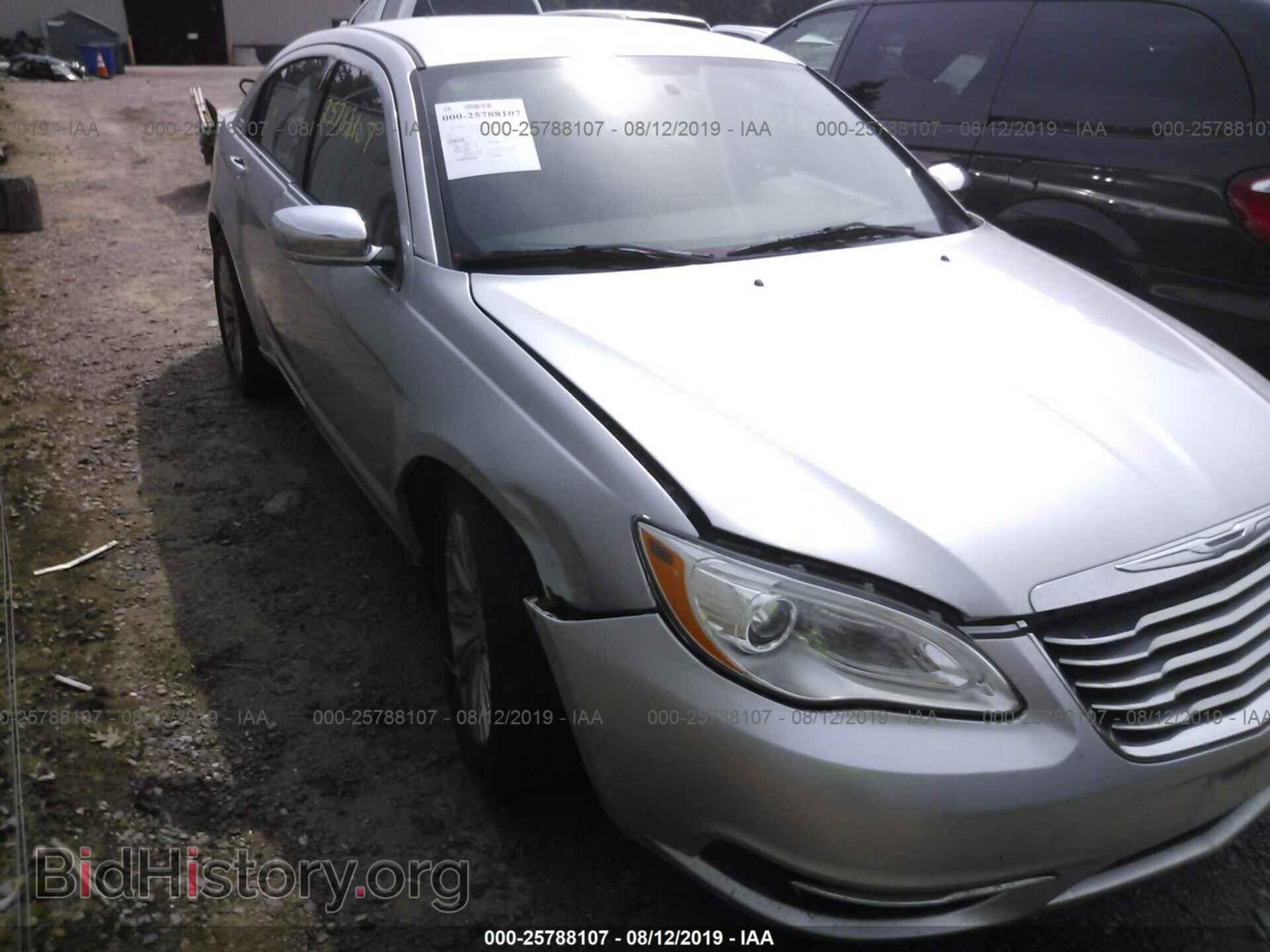 Фотография 1C3BC2FB4BN581615 - CHRYSLER 200 2011