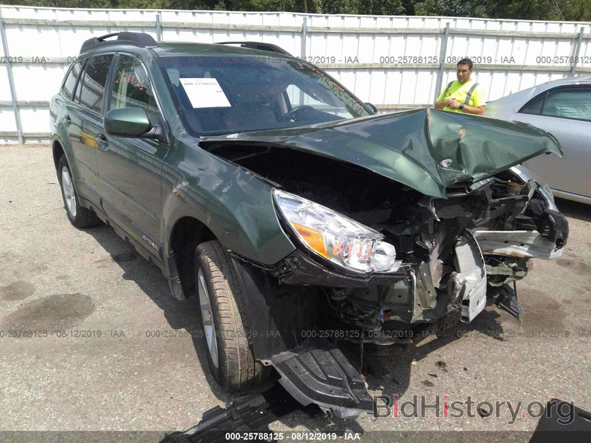 Photo 4S4BRBLC1E3305072 - SUBARU OUTBACK 2014