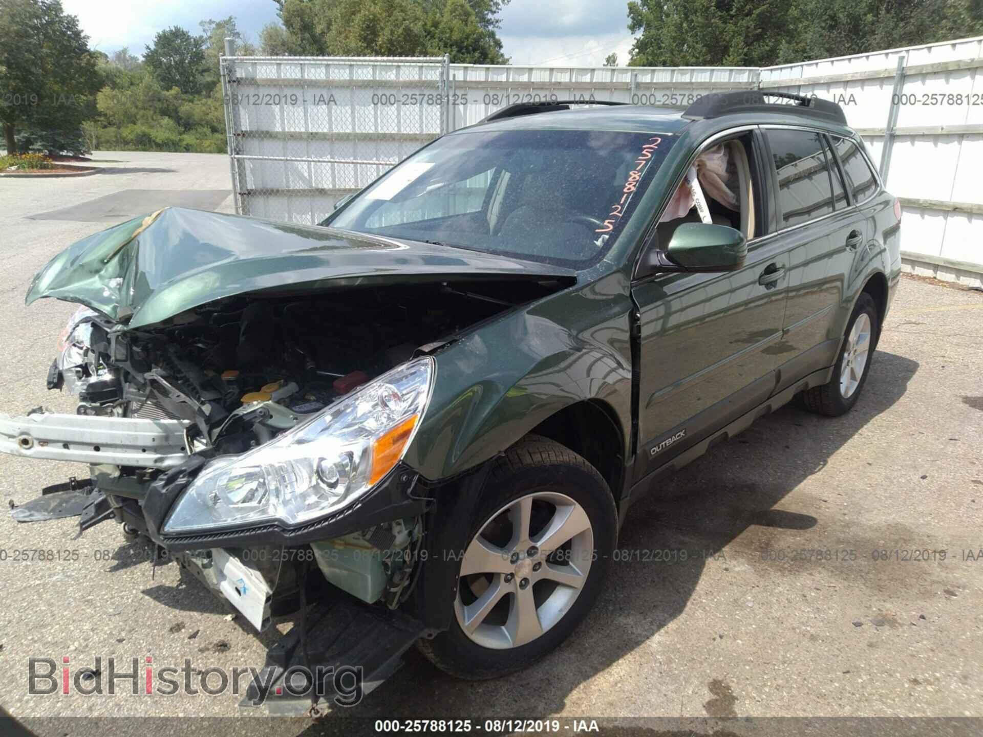 2014 SUBARU OUTBACK - VIN: 4S4BRBLC1E3305072 - Фото 2