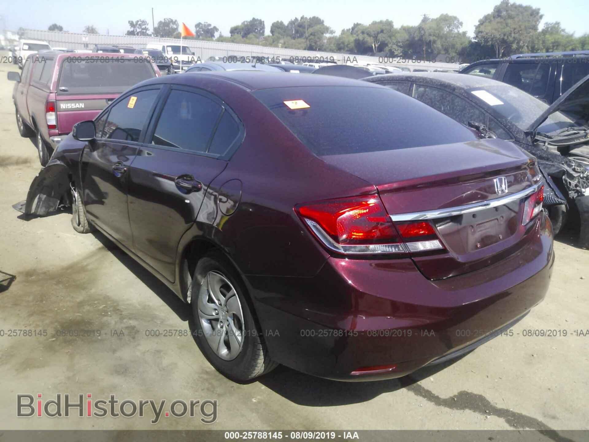 2013 HONDA CIVIC - VIN: 19XFB2F58DE294473 - Фото 3