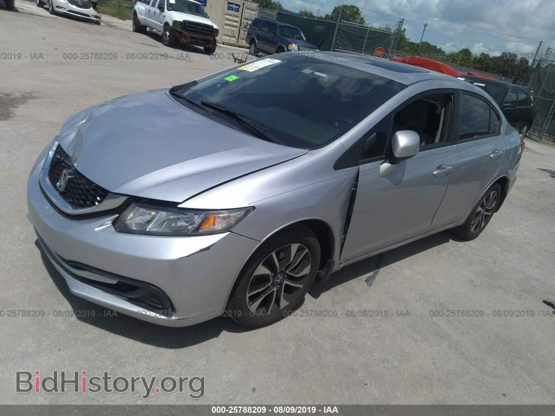 2013 HONDA CIVIC - VIN: 19XFB2F8XDE093197 - Фото 2