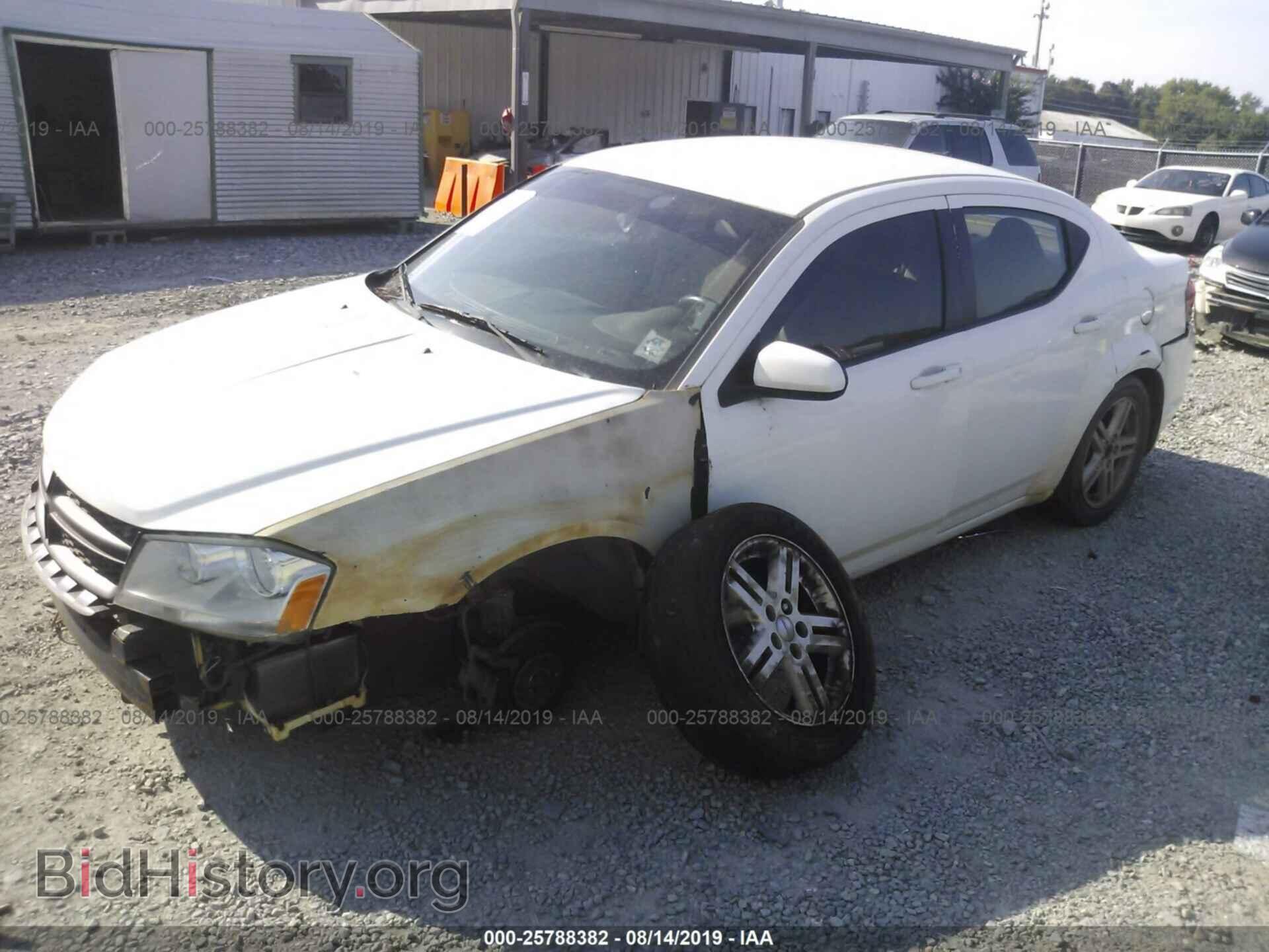 2012 DODGE AVENGER - VIN: 1C3CDZCB7CN314307 - Photo 2