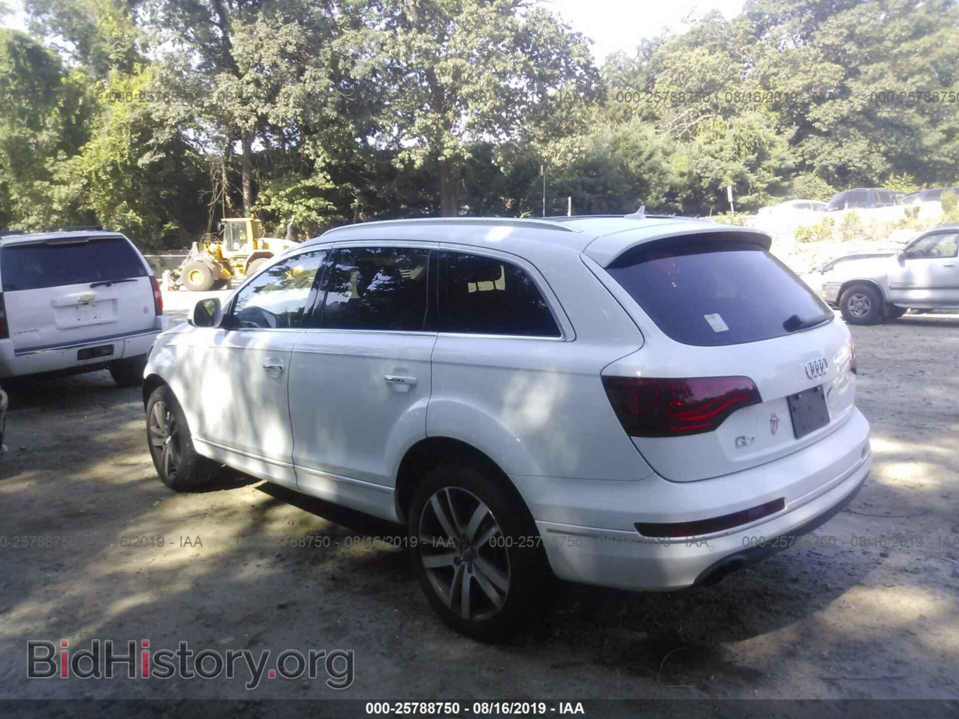 2012 AUDI Q7 - VIN: WA1LGAFEXCD002525 - Фото 3