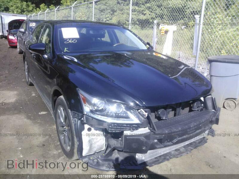 2013 Lexus LS 460 (VIN JTHCL5EF5D5018077) — photo 1 of 10, IAAI, damage: front end