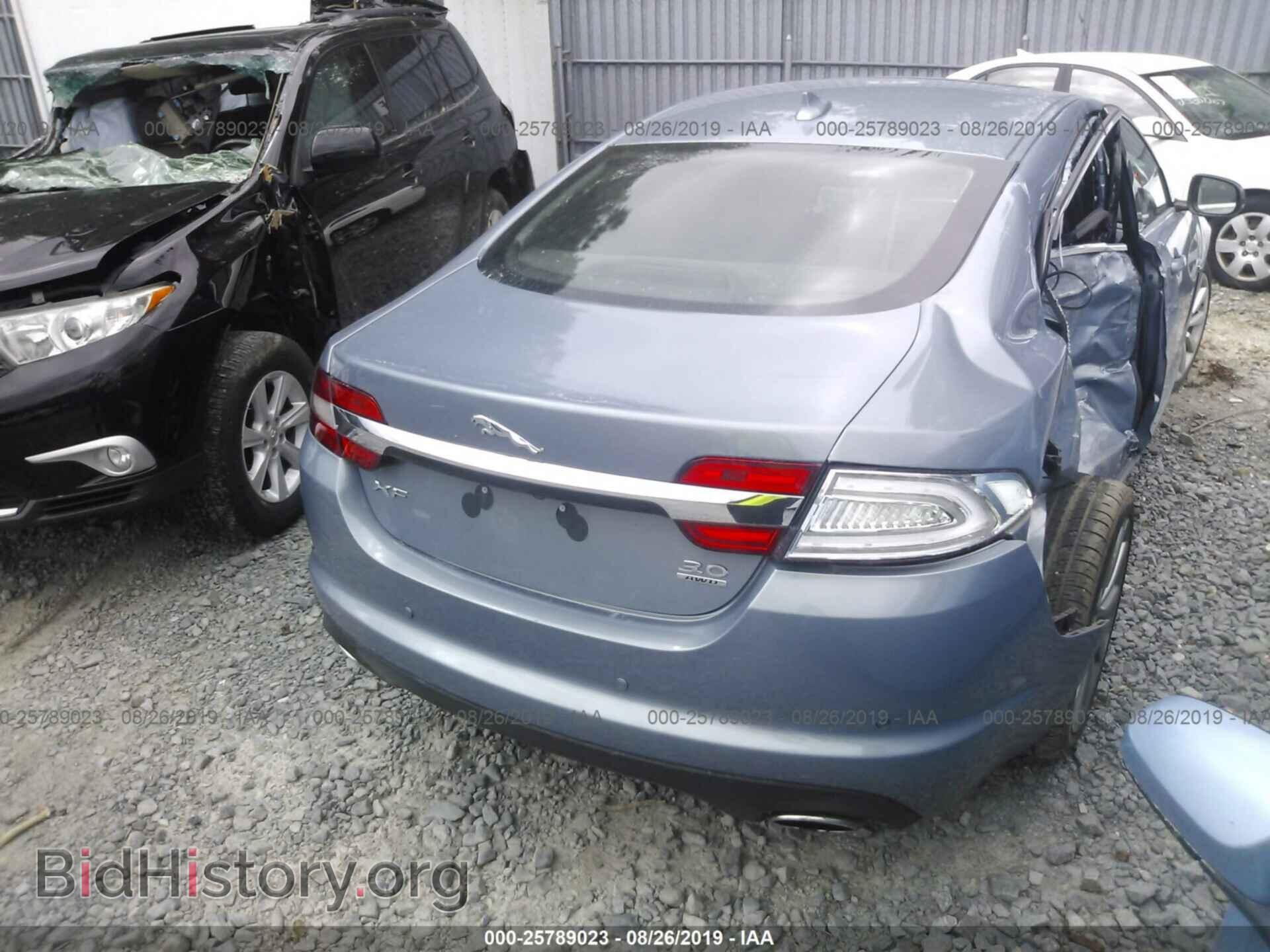 2013 JAGUAR XF - VIN: SAJWJ0EF5D8S86148 - Фото 4