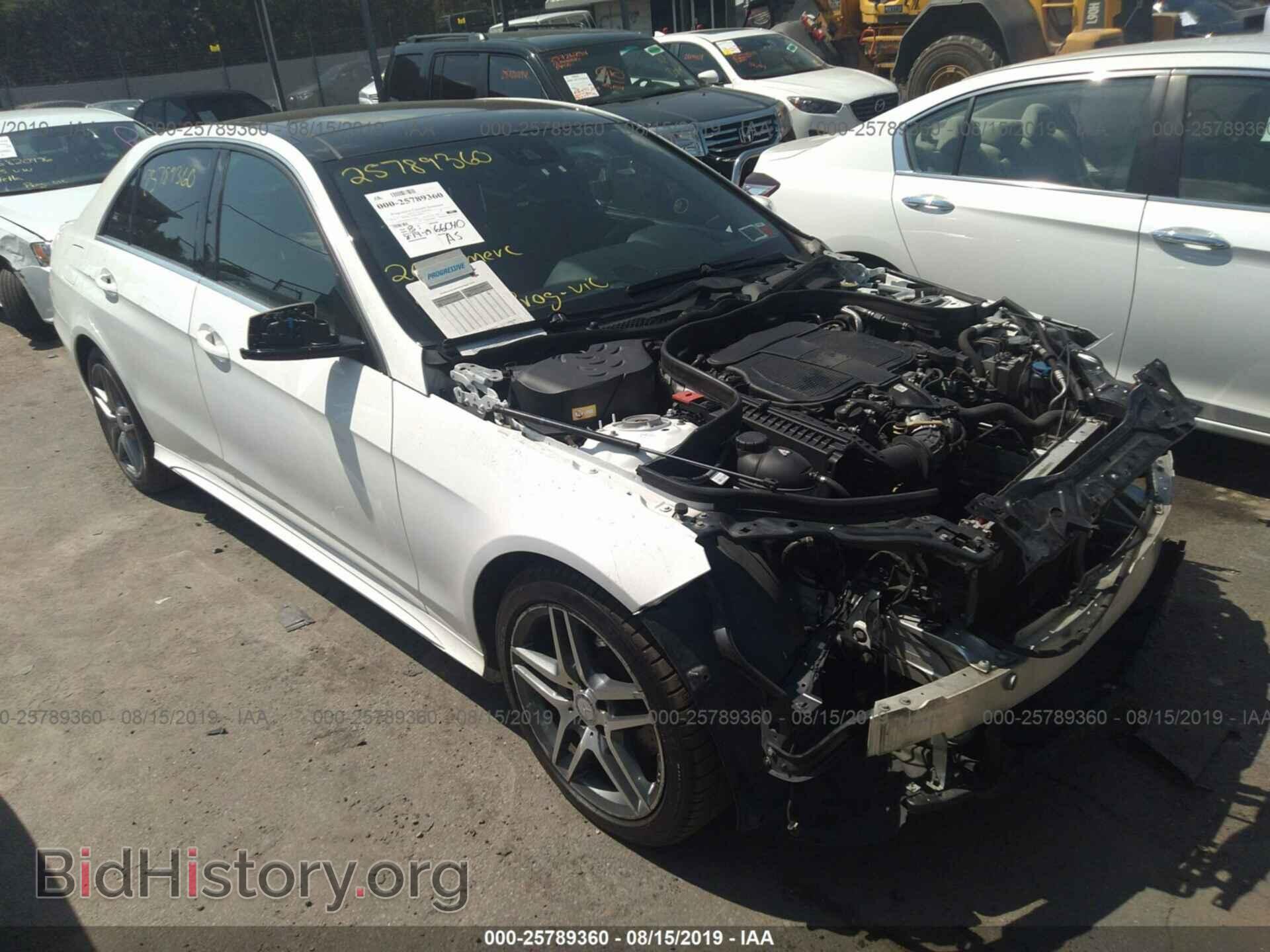 Photo WDDHF8JB4EA917644 - MERCEDES-BENZ E 2014