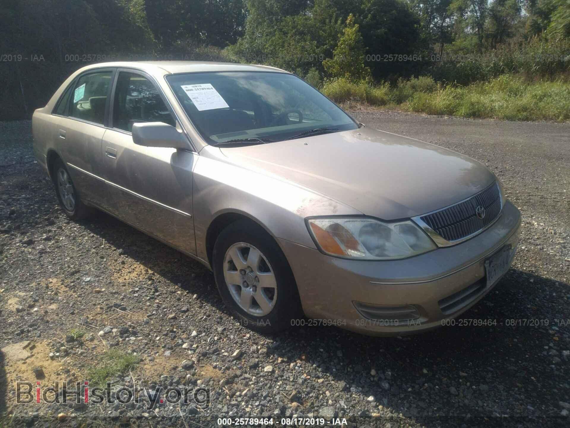 Photo 4T1BF28B32U200614 - TOYOTA AVALON 2002