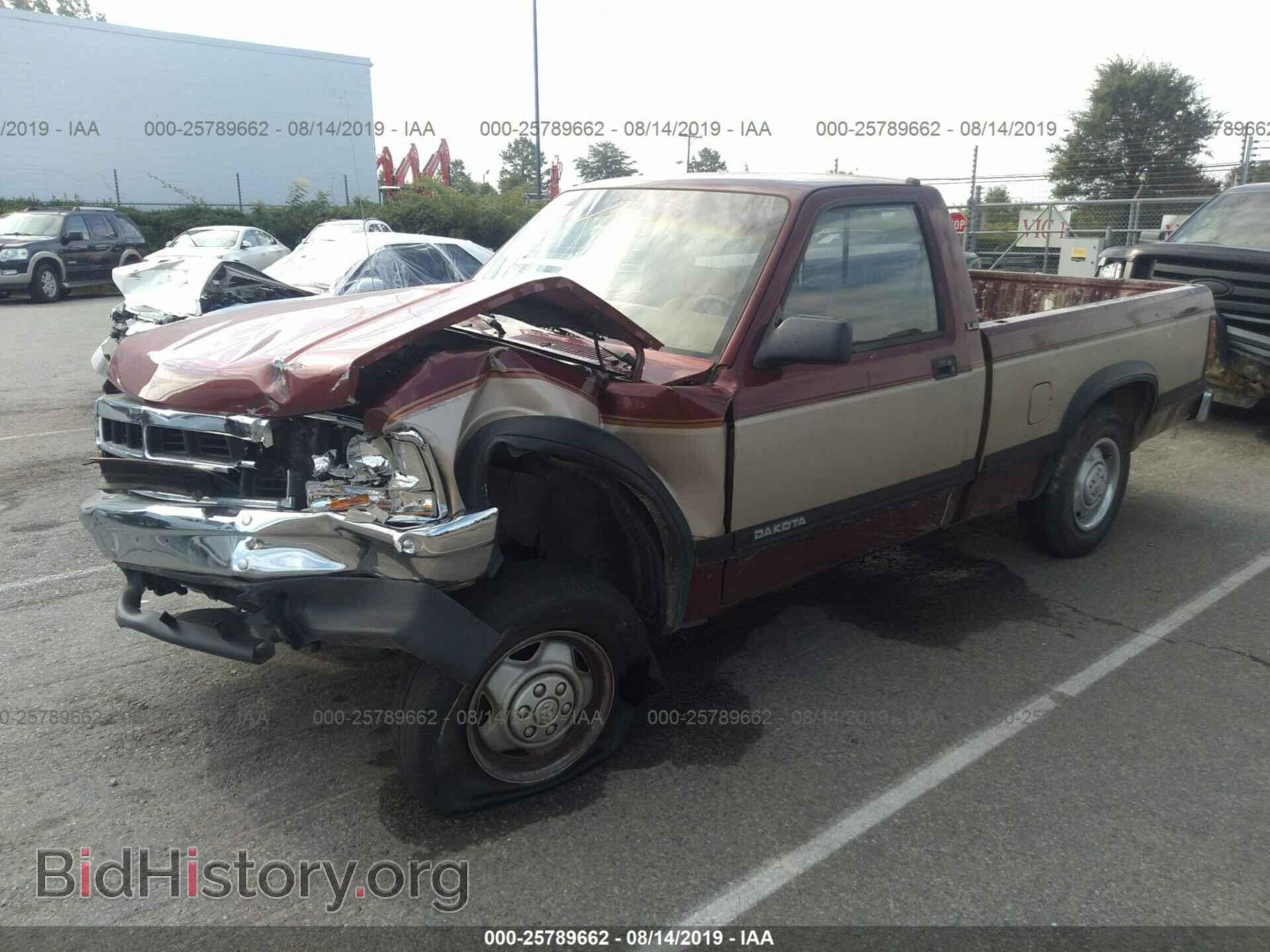 1993 DODGE DAKOTA - VIN: 1B7FL26X4PS184200 - Фото 2