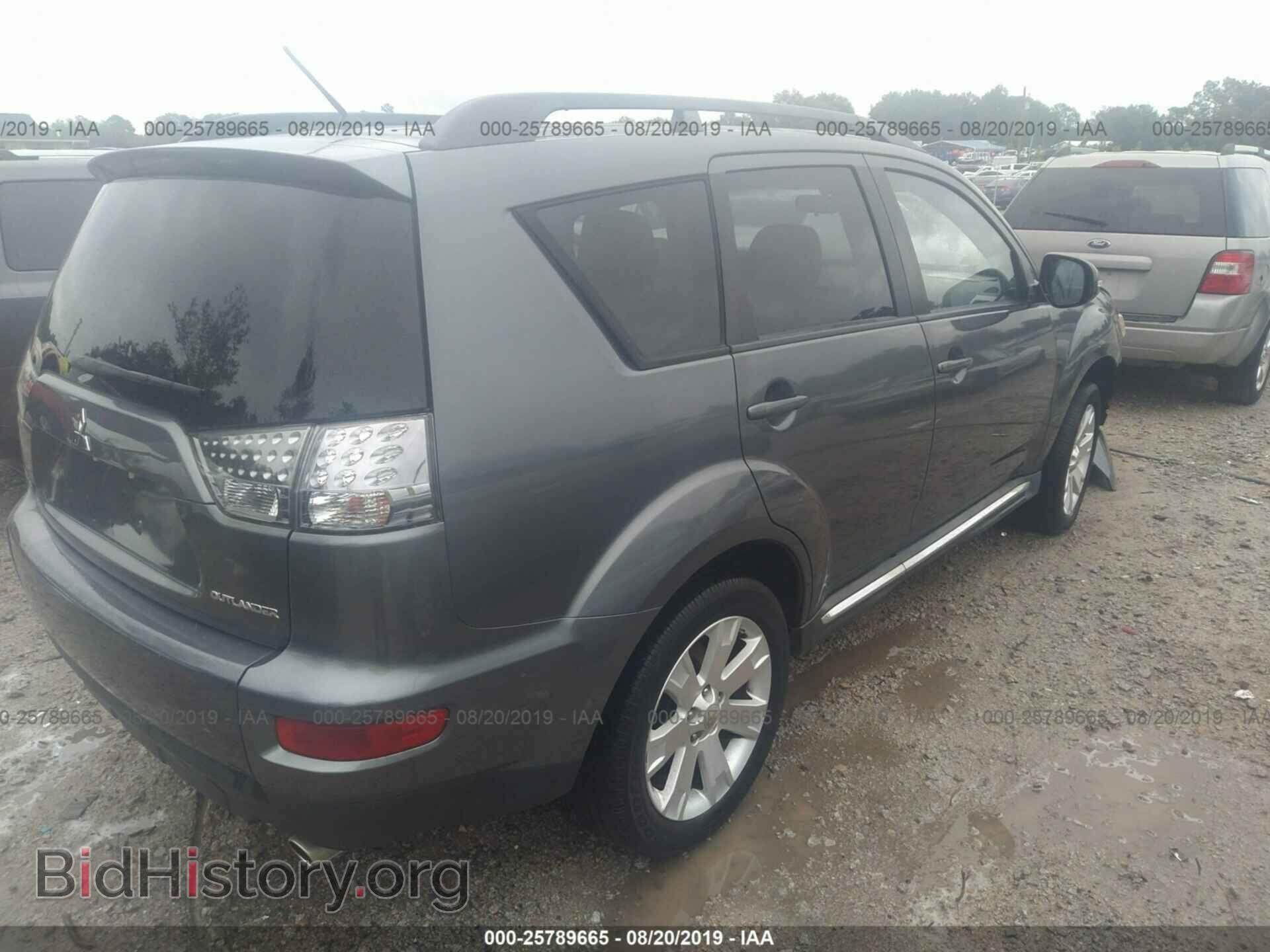 2012 MITSUBISHI OUTLANDER - VIN: JA4AS3AWXCU027409 - Фото 4