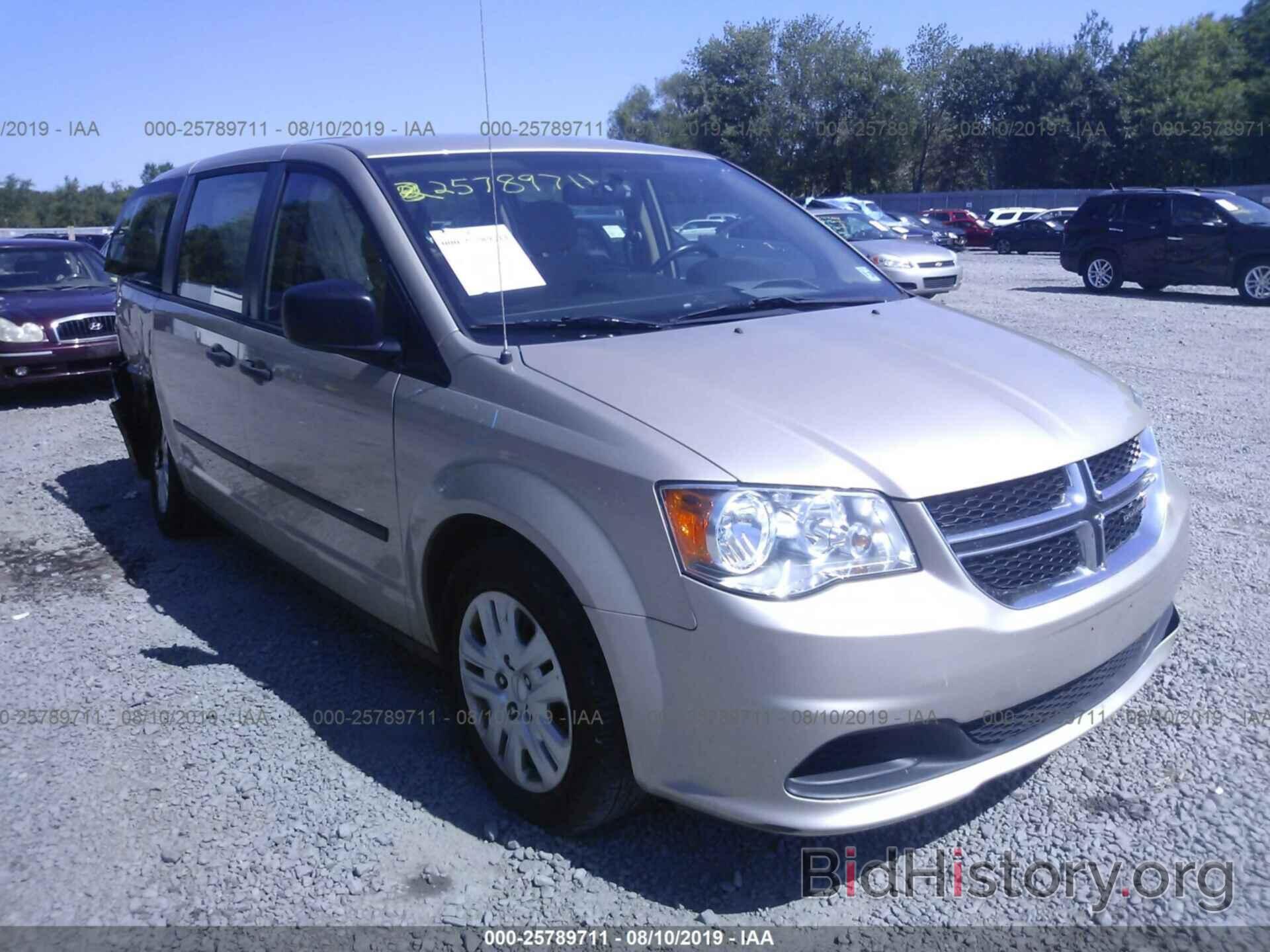 Photo 2C4RDGBG3FR738078 - DODGE GRAND CARAVAN 2015