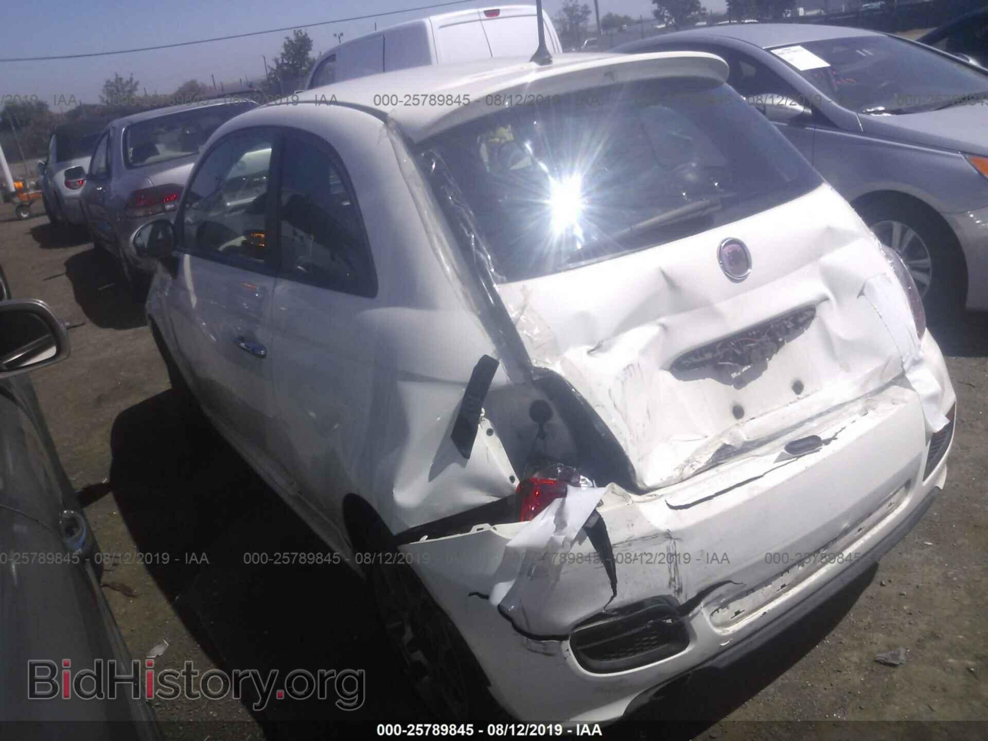2012 FIAT 500 - VIN: 3C3CFFBRXCT126274 - Фото 3