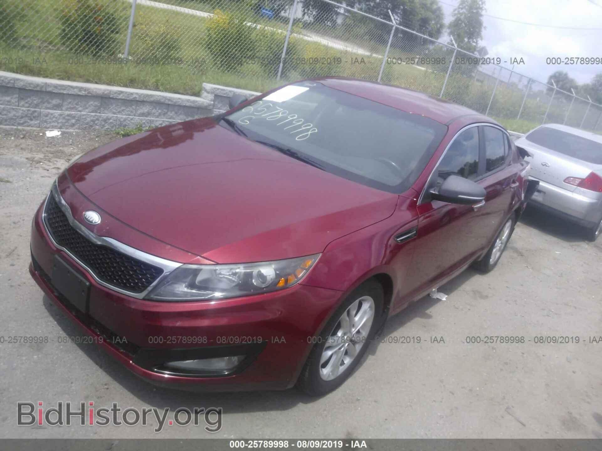 2013 KIA OPTIMA - VIN: 5XXGN4A73DG165855 - Фото 2