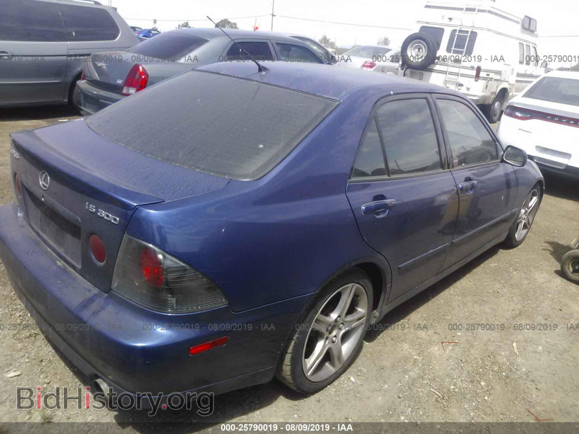 2002 LEXUS IS - VIN: JTHBD192020064094 - Фото 4