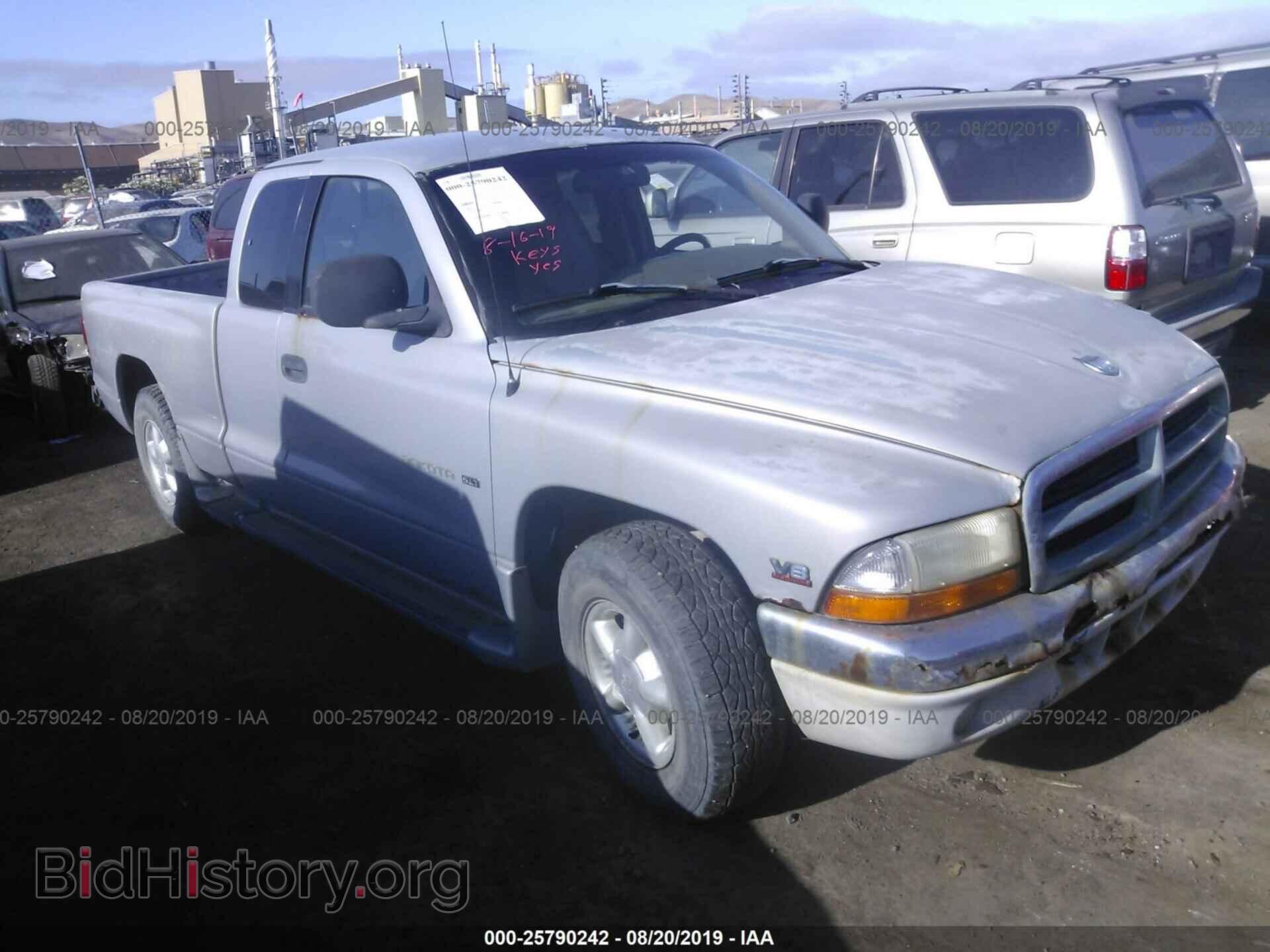 Фотография 1B7GL22Y7WS763540 - DODGE DAKOTA 1998