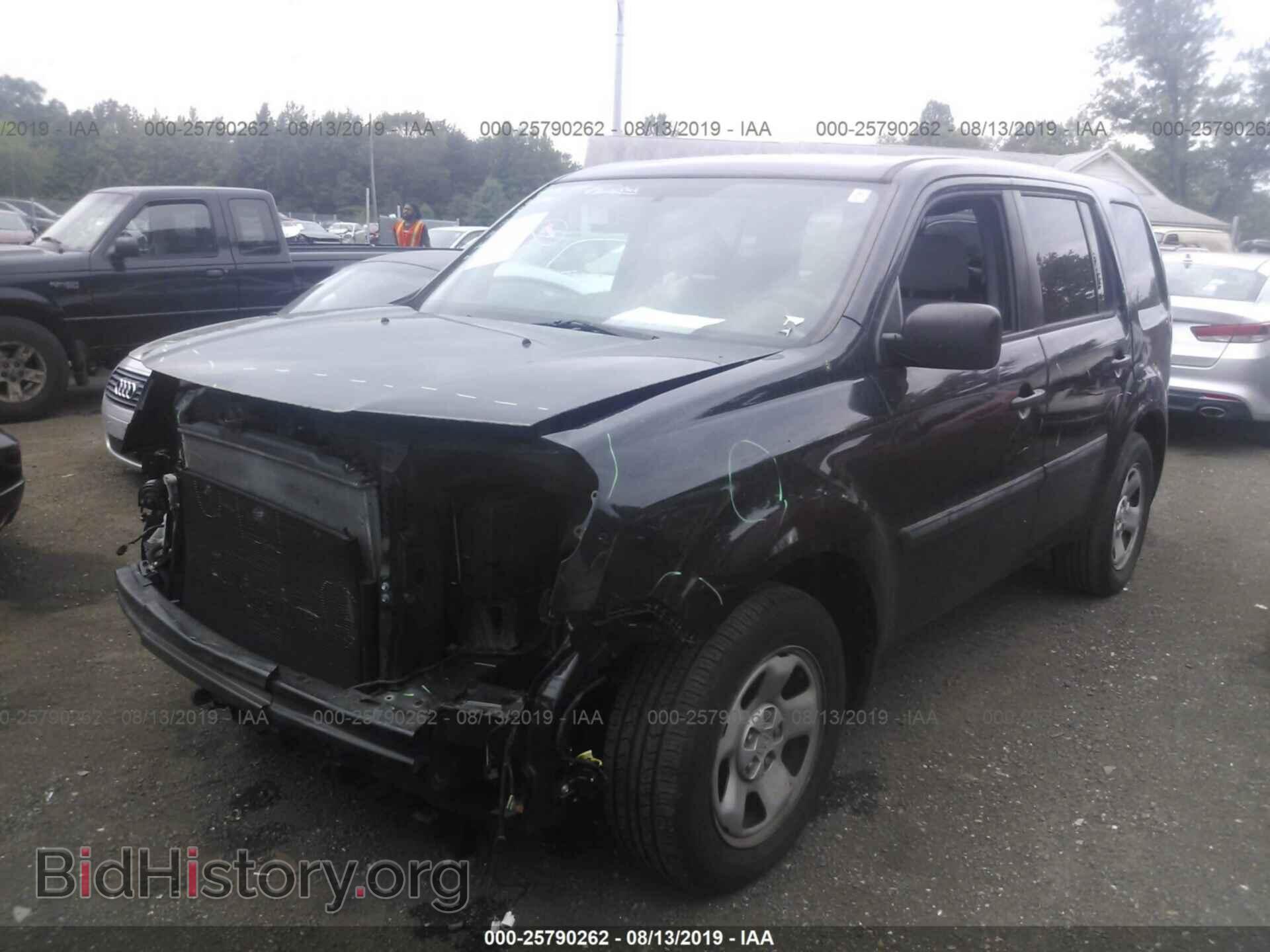 2014 HONDA PILOT - VIN: 5FNYF3H25EB020097 - Фото 2