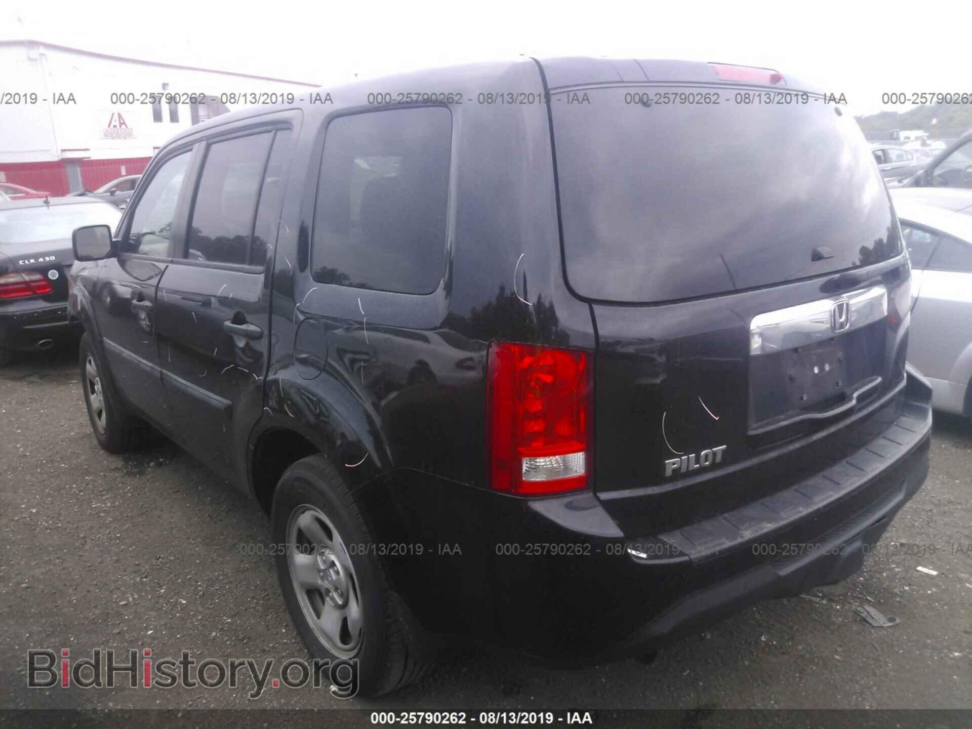 2014 HONDA PILOT - VIN: 5FNYF3H25EB020097 - Фото 3