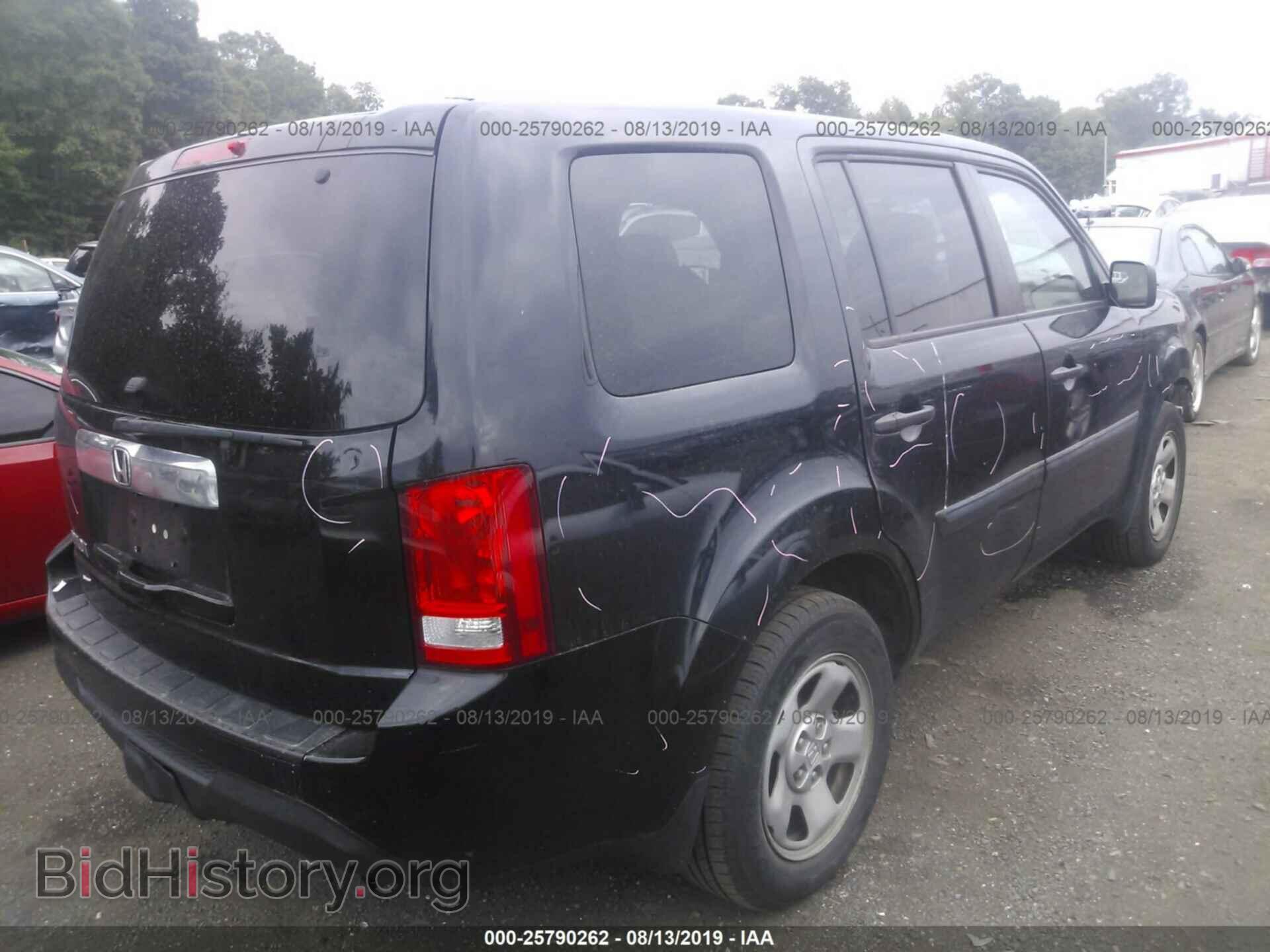 2014 HONDA PILOT - VIN: 5FNYF3H25EB020097 - Фото 4