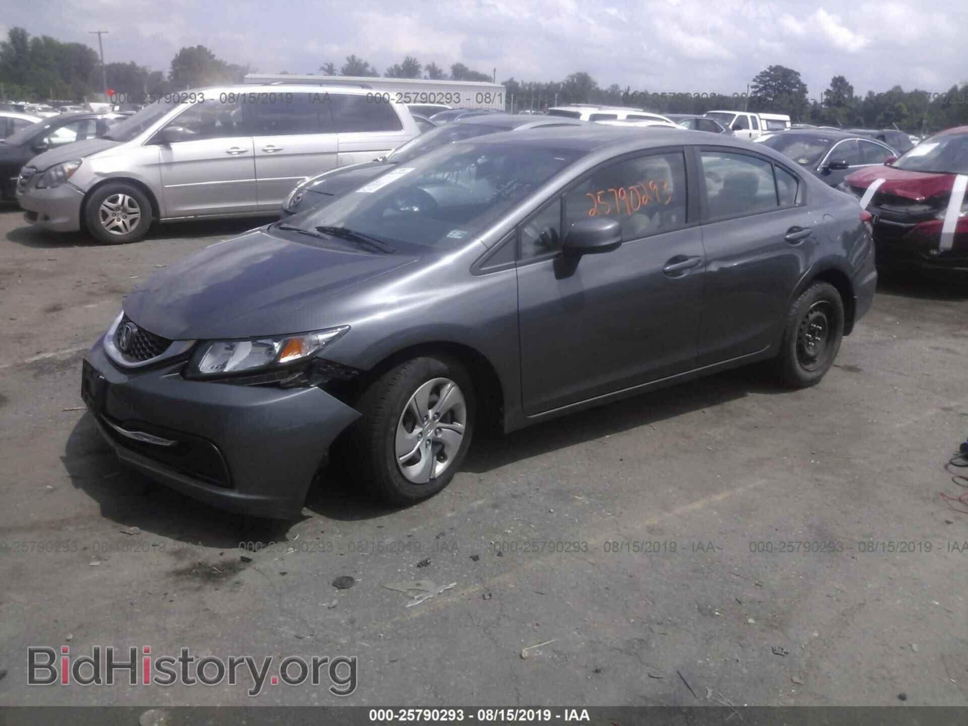 2013 HONDA CIVIC - VIN: 19XFB2F52DE282819 - Фото 2
